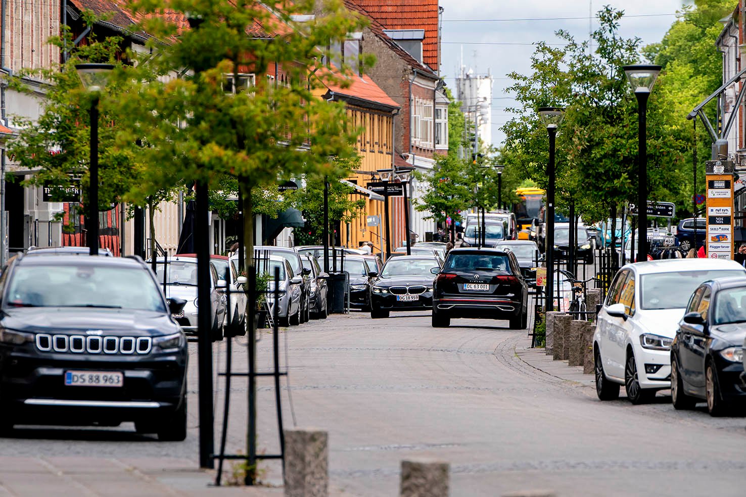 Røveriet skete hos Lange Guld Sølv Uge i Storgade i Sorø.