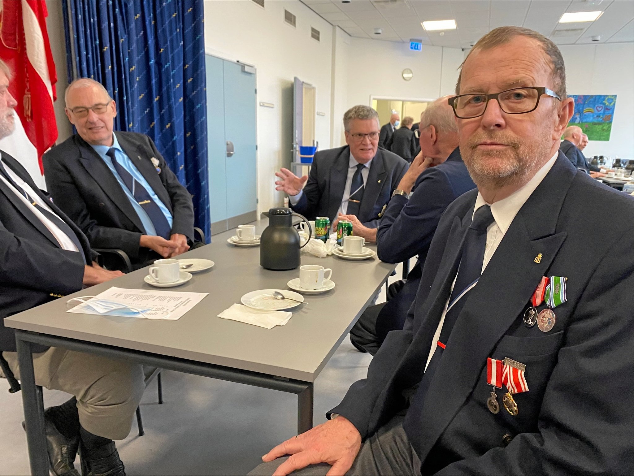 Formand Niels Jørgensen glæder sig over at kunne fejre garderforeningen, blandt andet med besøg af Livgardens chef, oberst Mads Rahbek og trommer og fløjte fra Livgardens Tambourkorps.