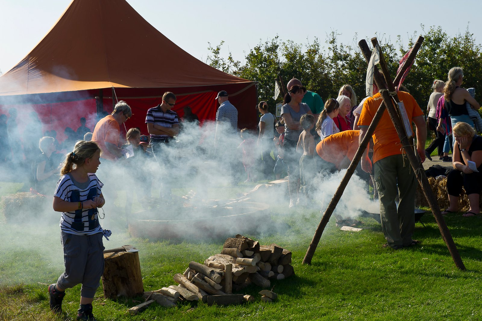 Tissø Vikingemarked virkede som en kæmpemagnet. 2.800 gæster strømmede til markedet i weekenden.