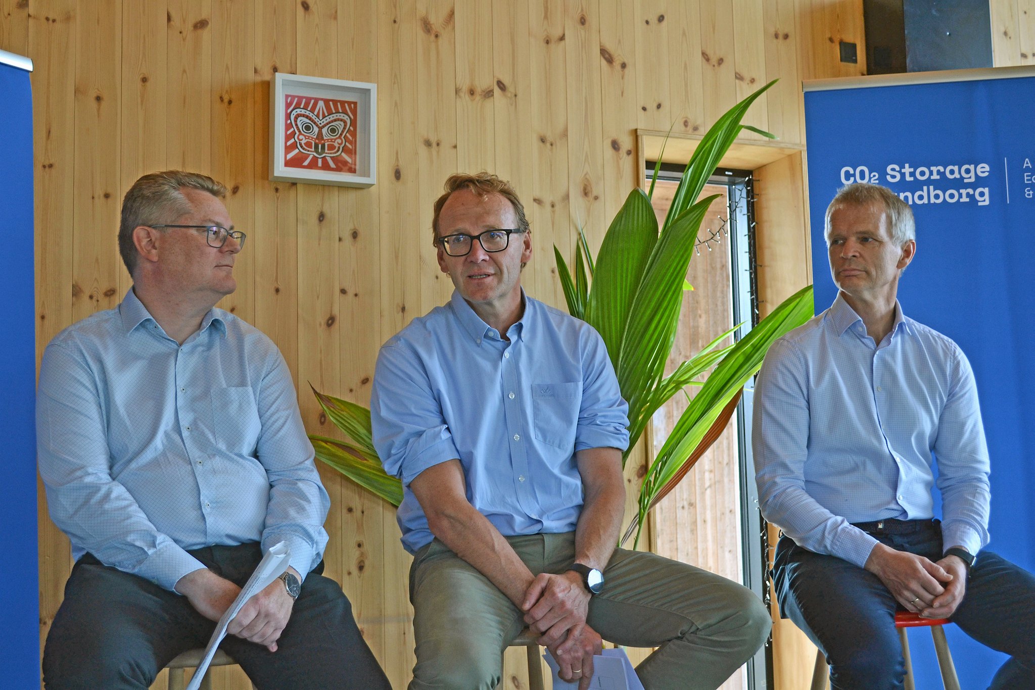 Repræsentanter fra Ørsted og Equinor fortalte fredag om det forestående arbejde med at undersøge mulighederne for at lagre CO2 i Kalundborg Kommunes undergrund.