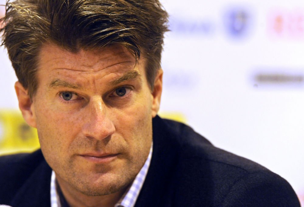 Fodboldtræner Michael Laudrup var ikke førstevalg som ny mand i spidsen for kriseramte Atlético Madrid. Det siger klubbens præsident, Enrique Cerezo.