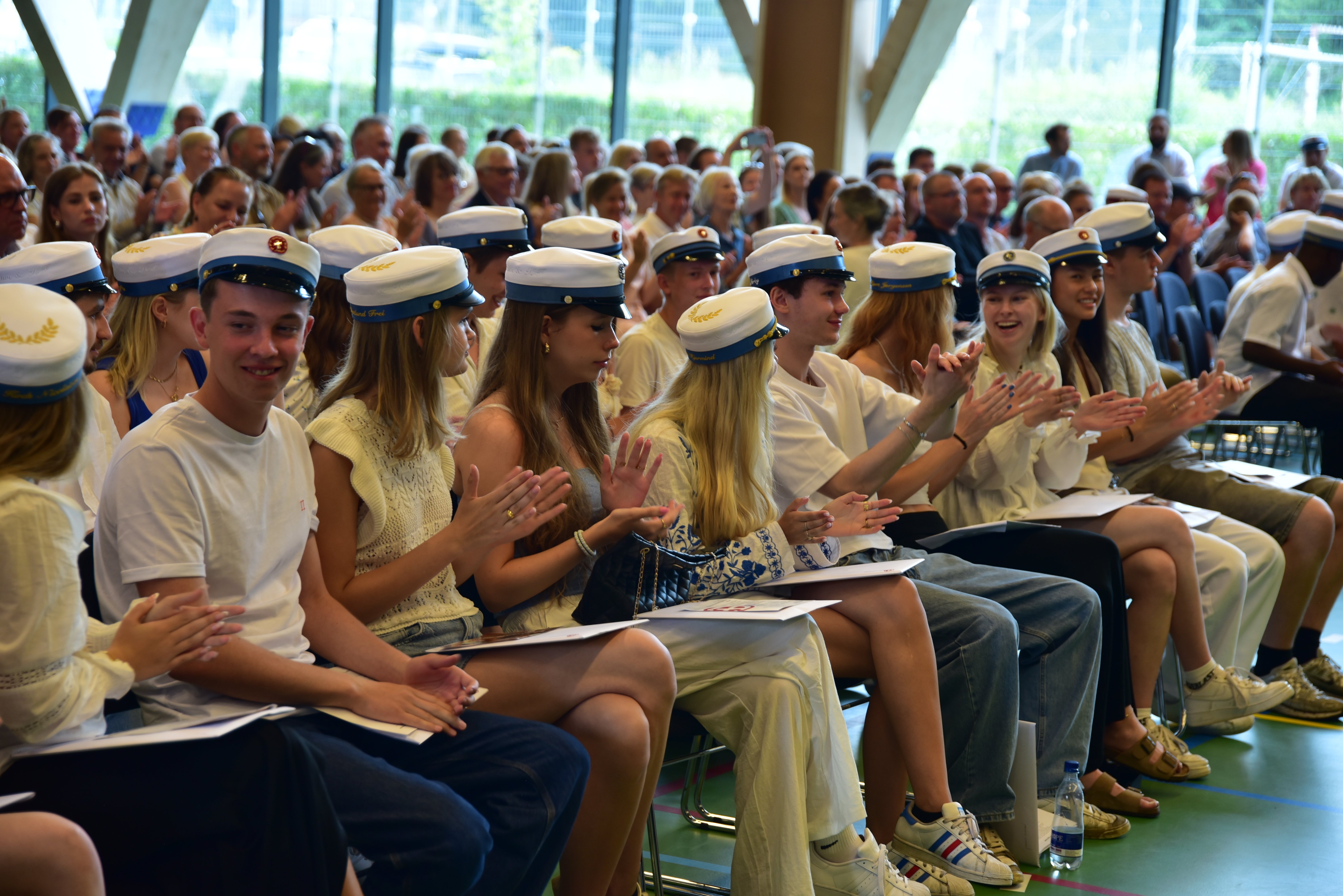 Fredag var der translokation for studenterne på Frederiksborg Gymnasium.