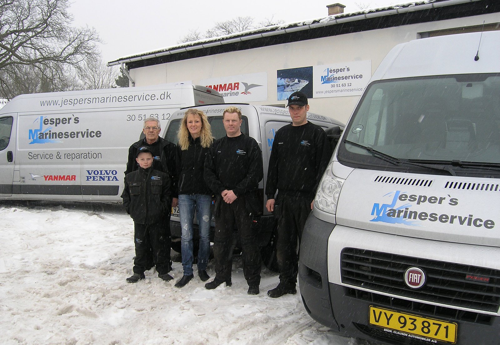 Jespers Marineservice har netop fået forhandling af bådmotorer af mærket Volvo Penta. I forvejen forhandles Yanmar bådmotorer. Dette er de to største leverandører af lystbådmotorer på det danske marked.