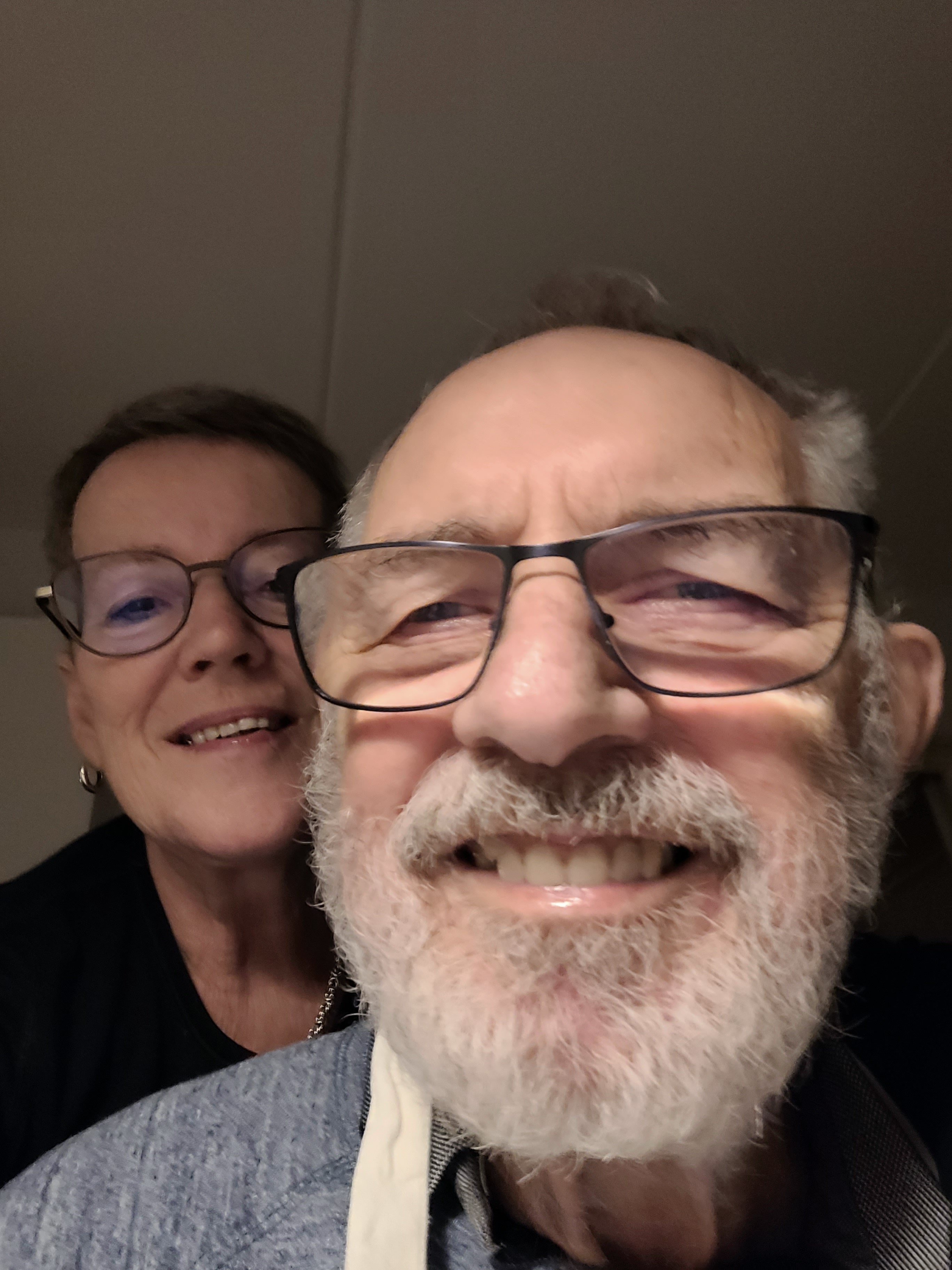 Niels Nielsen og Lisa Lindsted sammen juleaften 2023