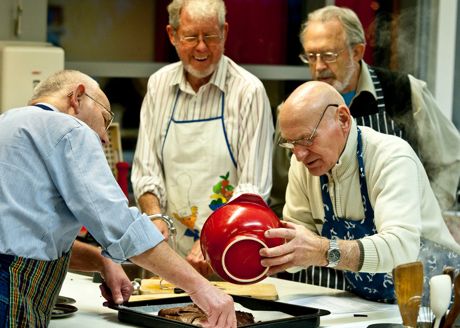 Arrangementet "Mad for mænd" holdes torsdag den 12. maj klokken 18.30 tilbage i Stenløse Sognegård på Engholmvej 6 i Stenløse.