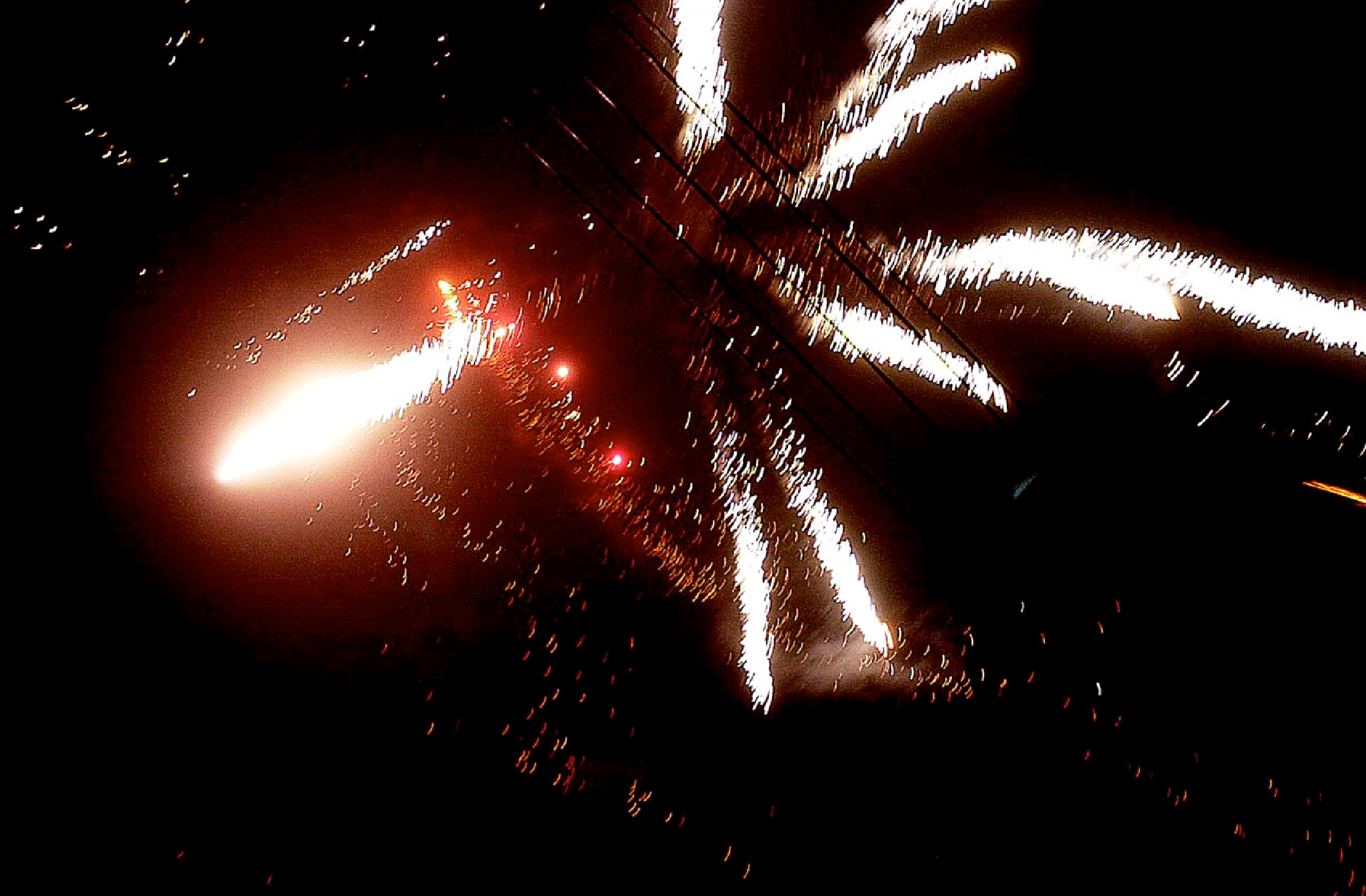 Så skydes nytåret ind.