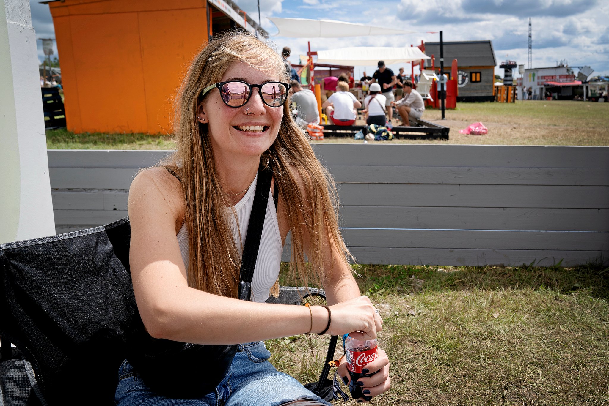 - Medina er godt. Alt det, der kommer lørdag, hvor jeg ikke længere er her. Alt det rap, de kører, er ikke lige min kop te. Jeg savner dengang, der kom Rolling Stones og alt det gode gamle. Så er der også noget nyt, der skal have chancen, men de behøver ikke holde det hele til de unge, siger Annika Elkjær, 28, fra Nørrebro