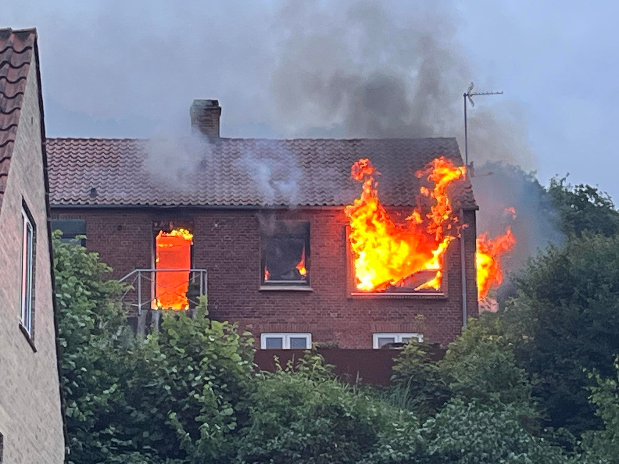 Nordsjællands Politi har god grund til at tro, at branden i en villa i Frederiksværk er påsat.