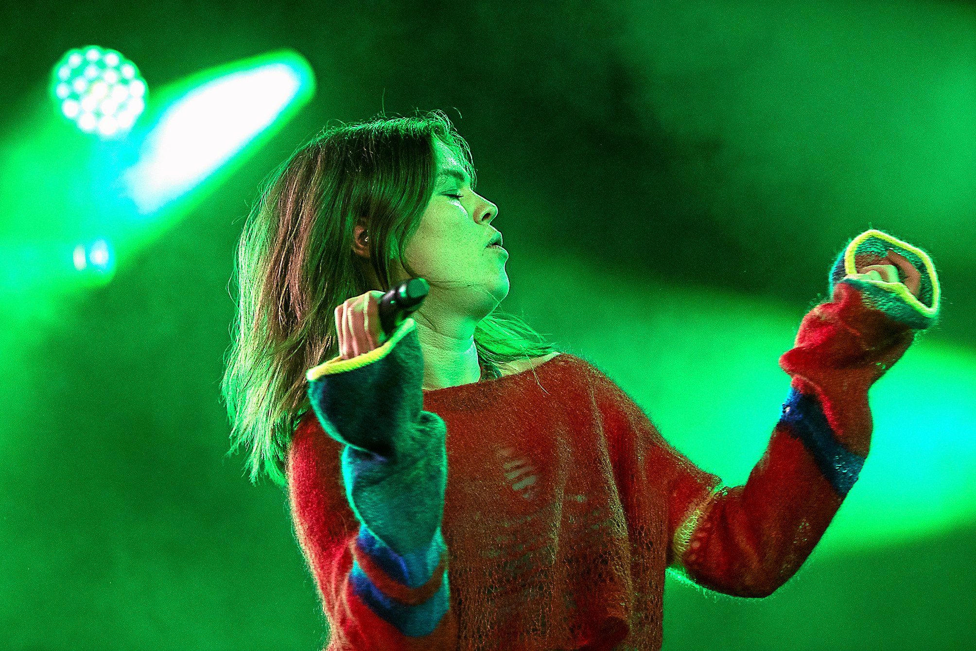 Pil skal for tredje gang spille på Roskilde Festival, men for første gang bliver det på den største scene. Billedet her er fra hendes koncert på Arena i 2024.