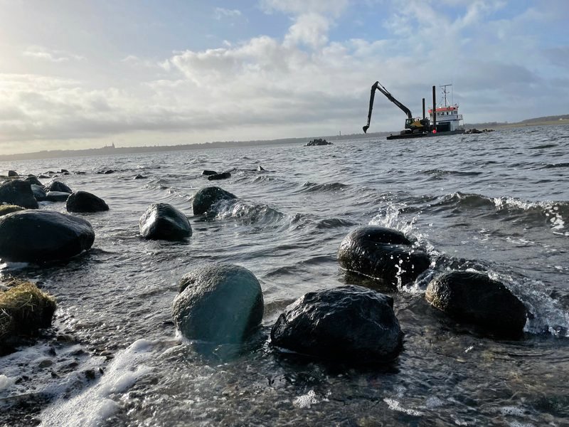 Stenrev i Odsherred vil bygge to stenrev ved Odsherred