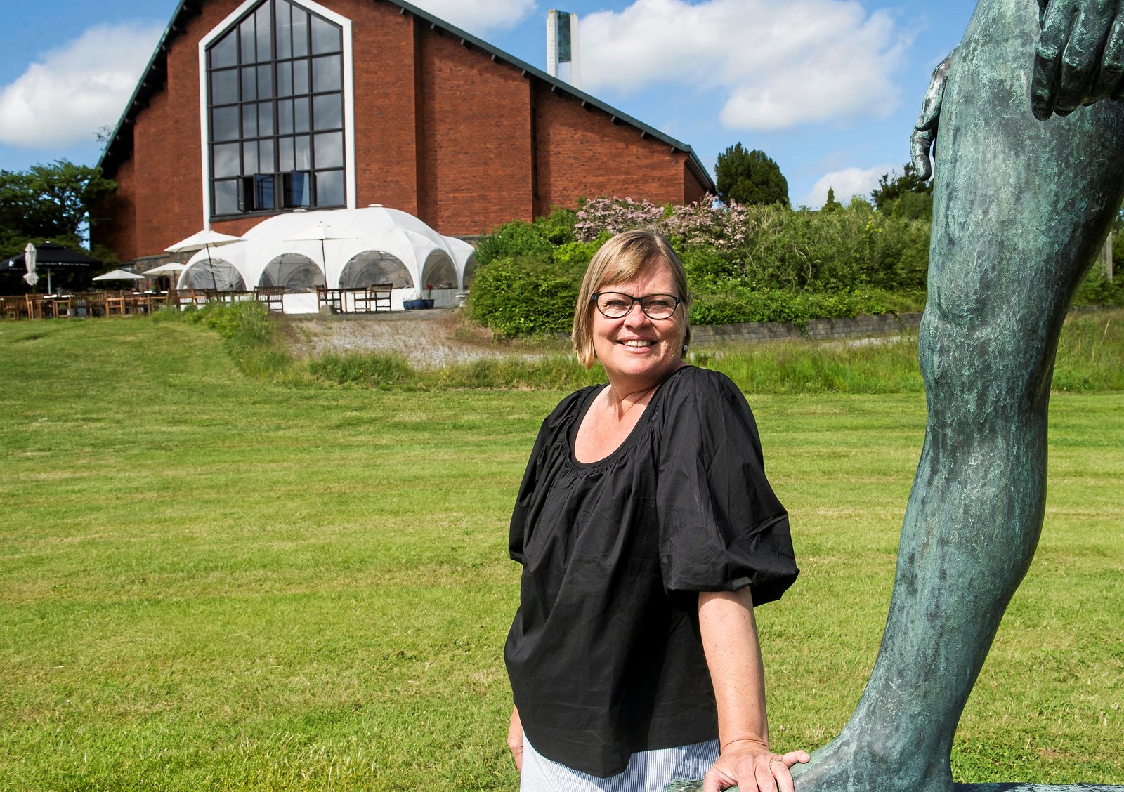 Helle Simonsen er ny leder af Hempel Glasmuseum og vil arbejde på at gøre museet til landets bedste af sin art.