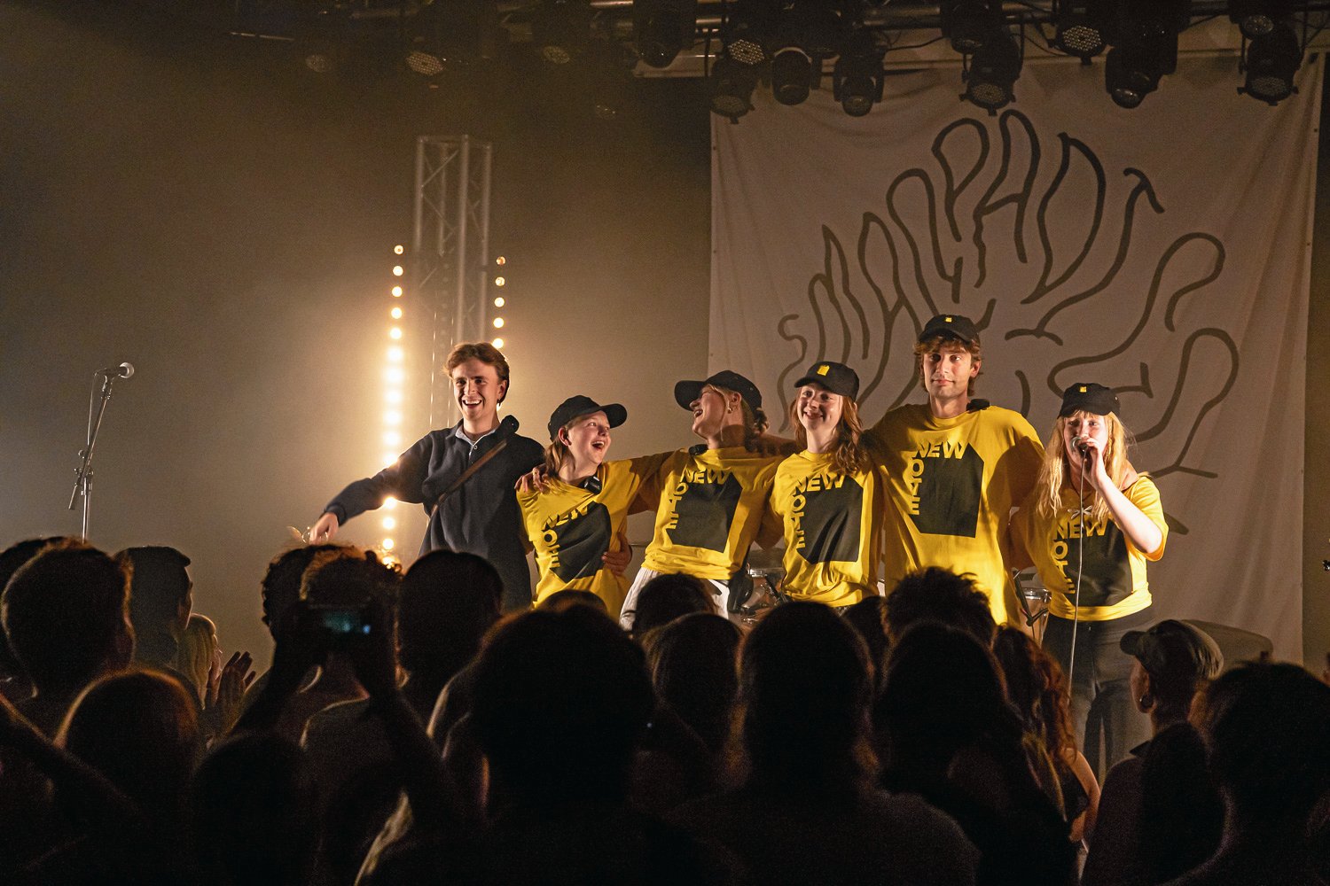 Her takker styregruppen fra New Note Festival af efter det sidste band på New Note Festival 2023. Snart er festivalen tilbage med to dages musik på Kulturaksen i Hillerød.