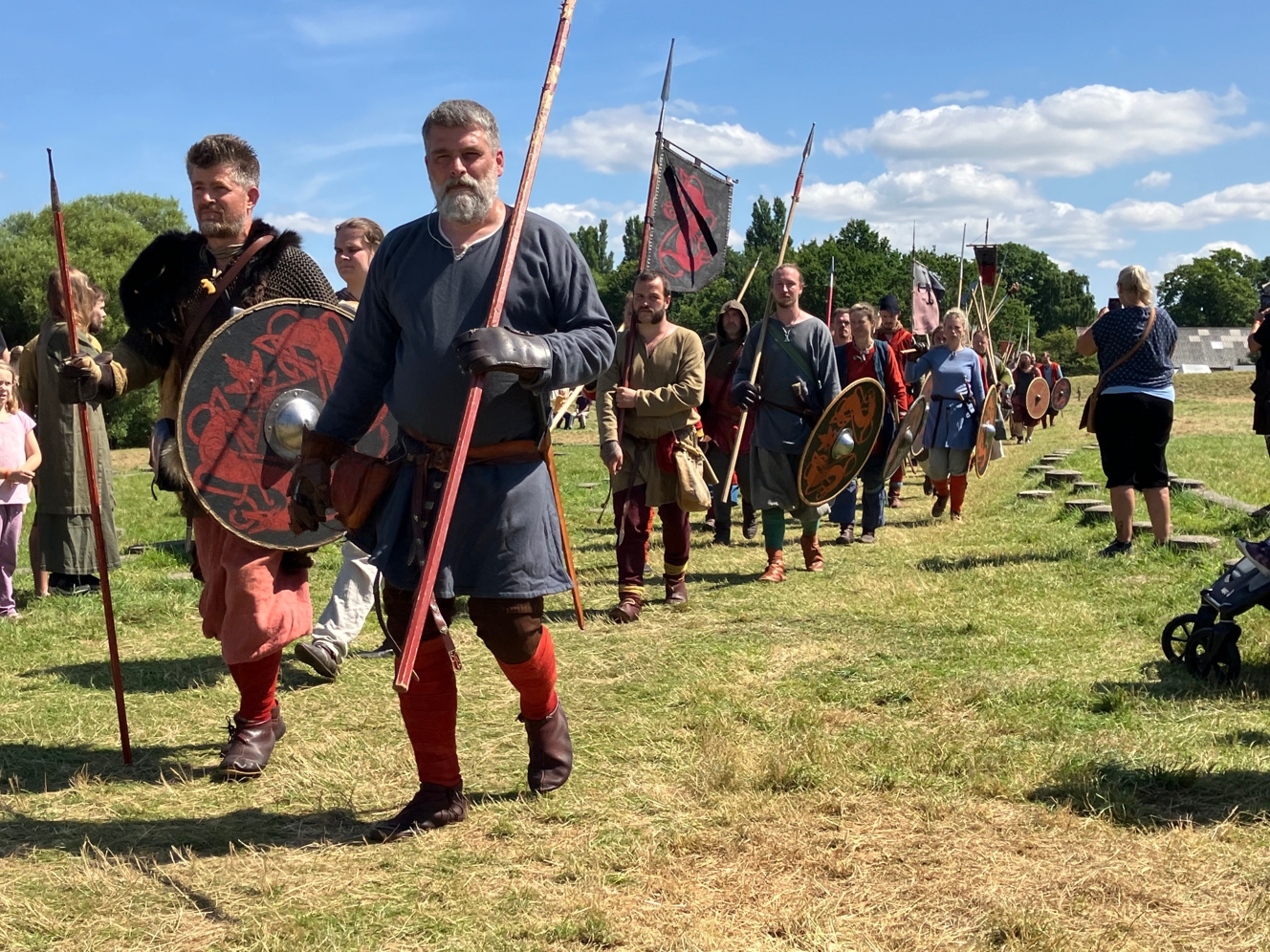 Slaget om Trelleborg, vikingefestival 2024 - Nikolaj Hansen Slaget om Trelleborg, vikingefestival 2024