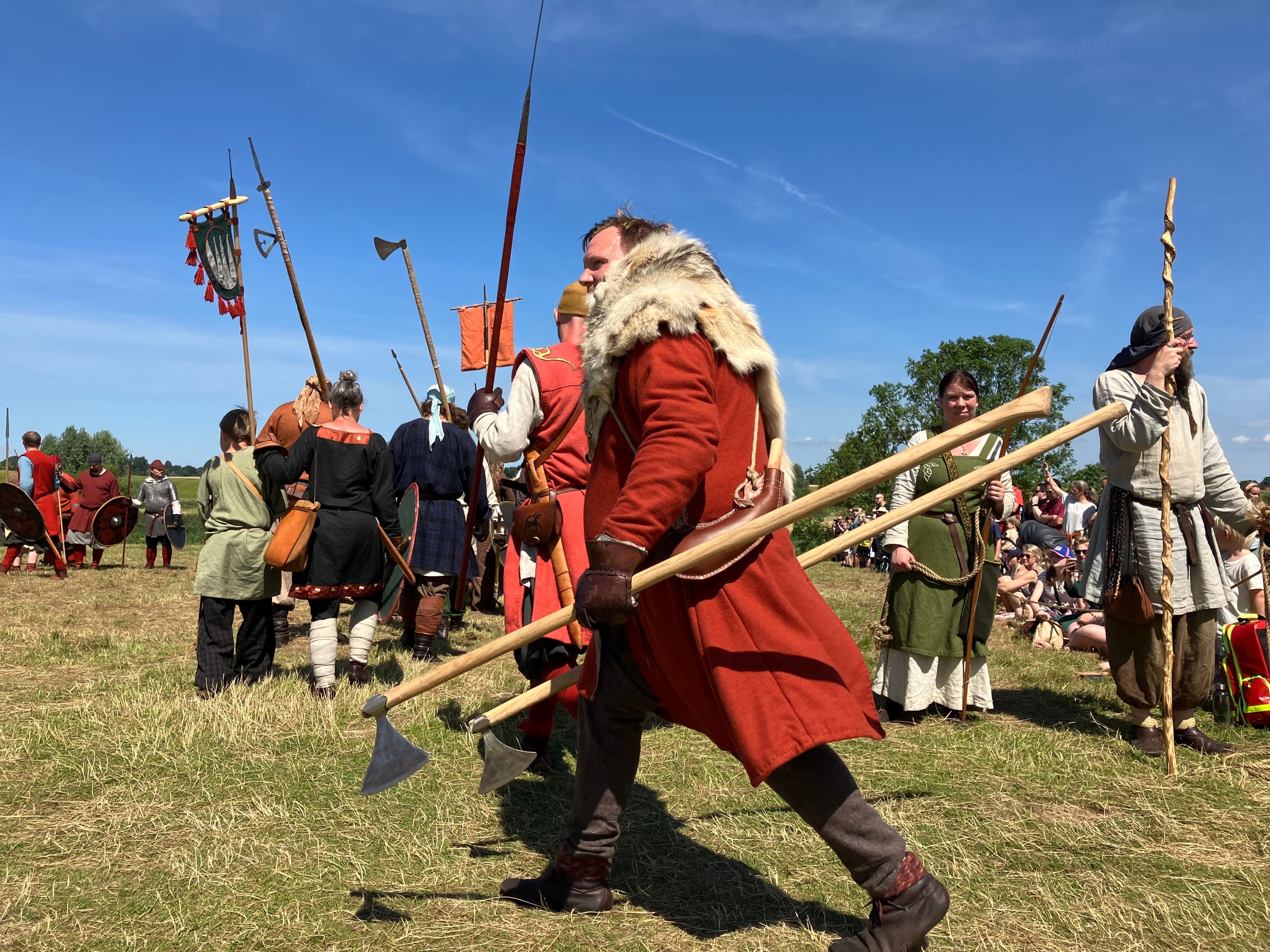 Slaget om Trelleborg, vikingefestival 2024 - Nikolaj Hansen Slaget om Trelleborg, vikingefestival 2024