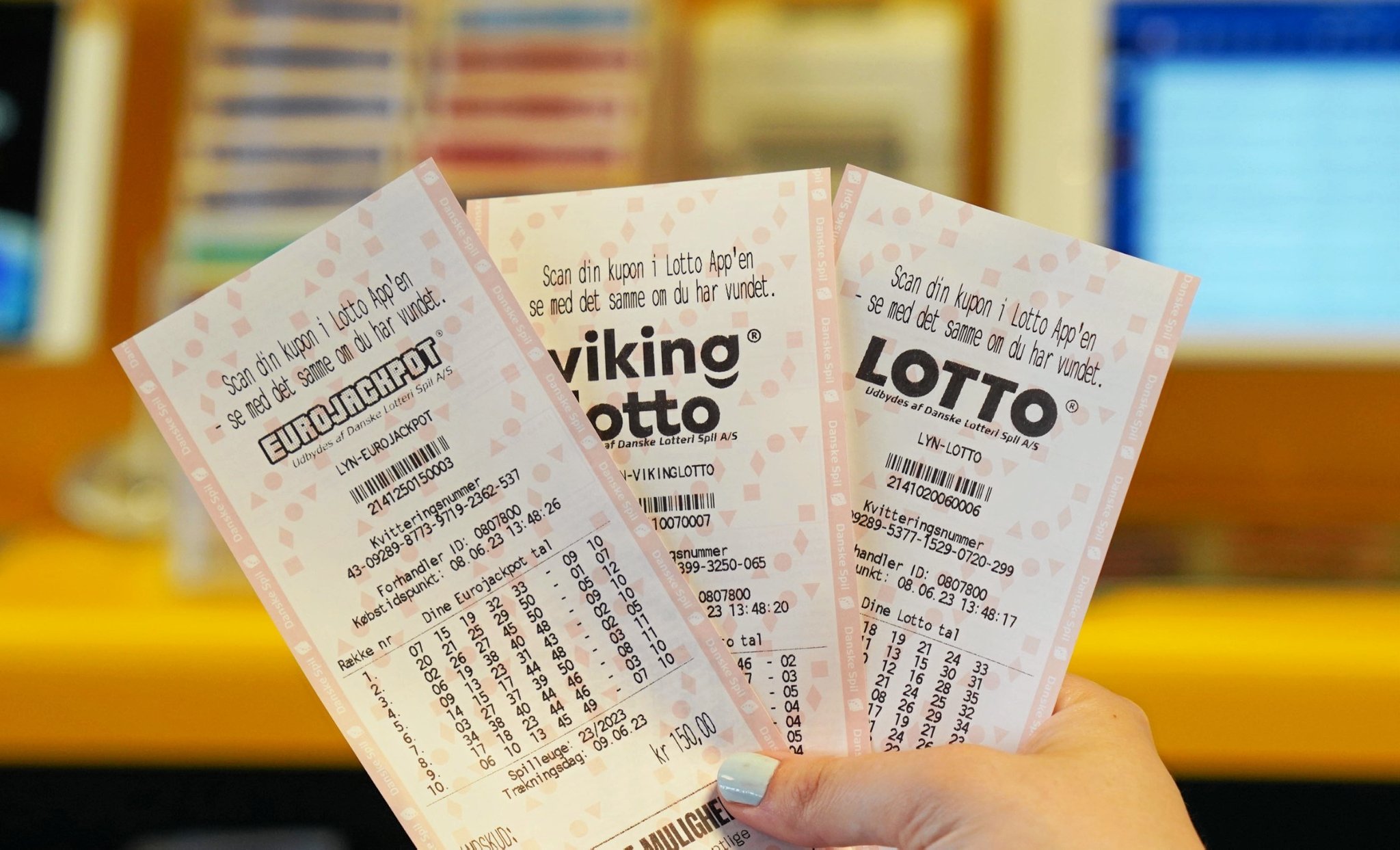 Chancerne er lige store - eller små - uanset hvor og hvordan man køber sin kupon.