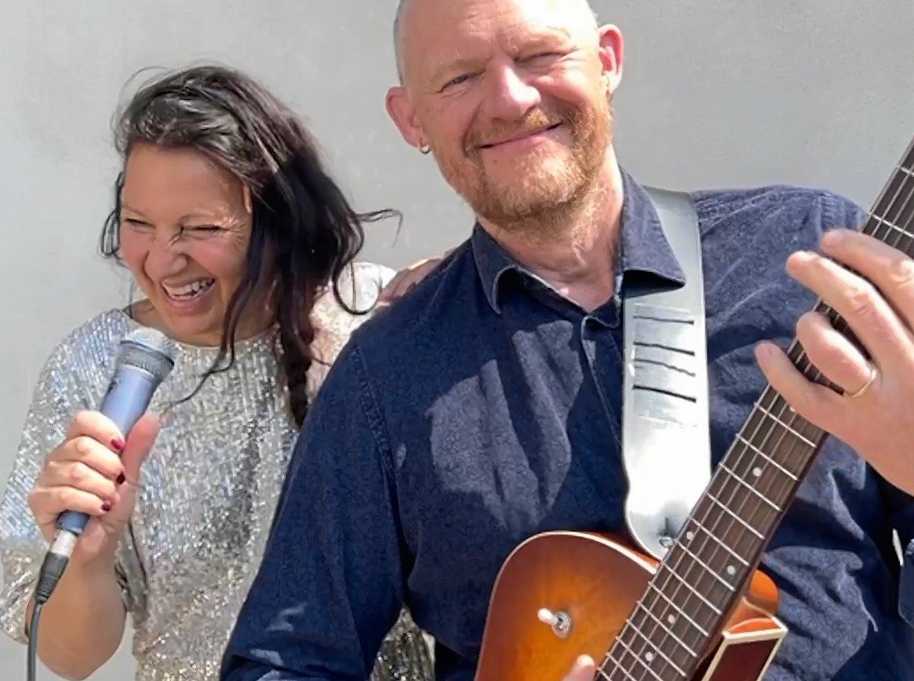 Soul-jazz Duo spiller op til festlige timer ved mini-musikfestivalen lørdag den 10. august.
