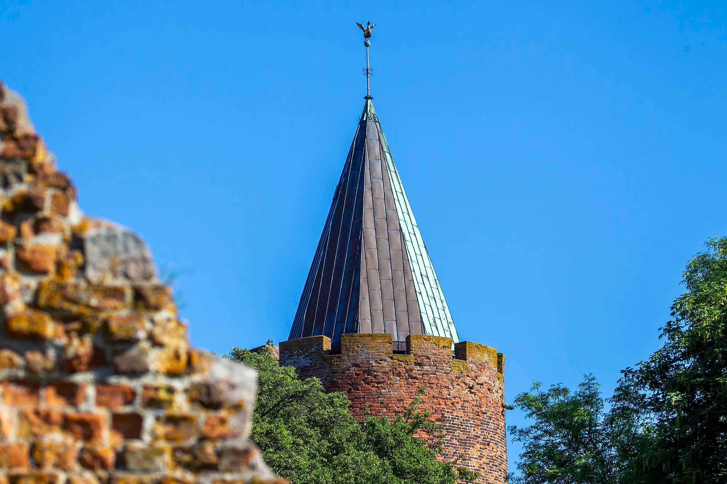 Gåsetårnet i Vordingborg kan måske indgå i optagelserne, når der fremover skal optages film i kommunen.