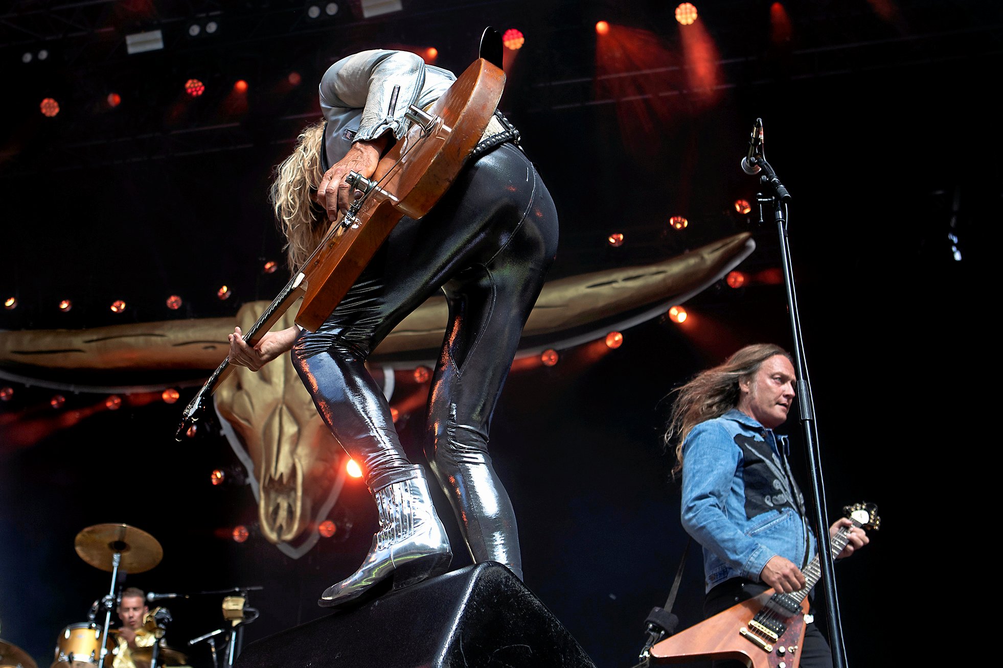 Både D-A-D og publikum gav den gas da da rockbandet fredag optrådte.