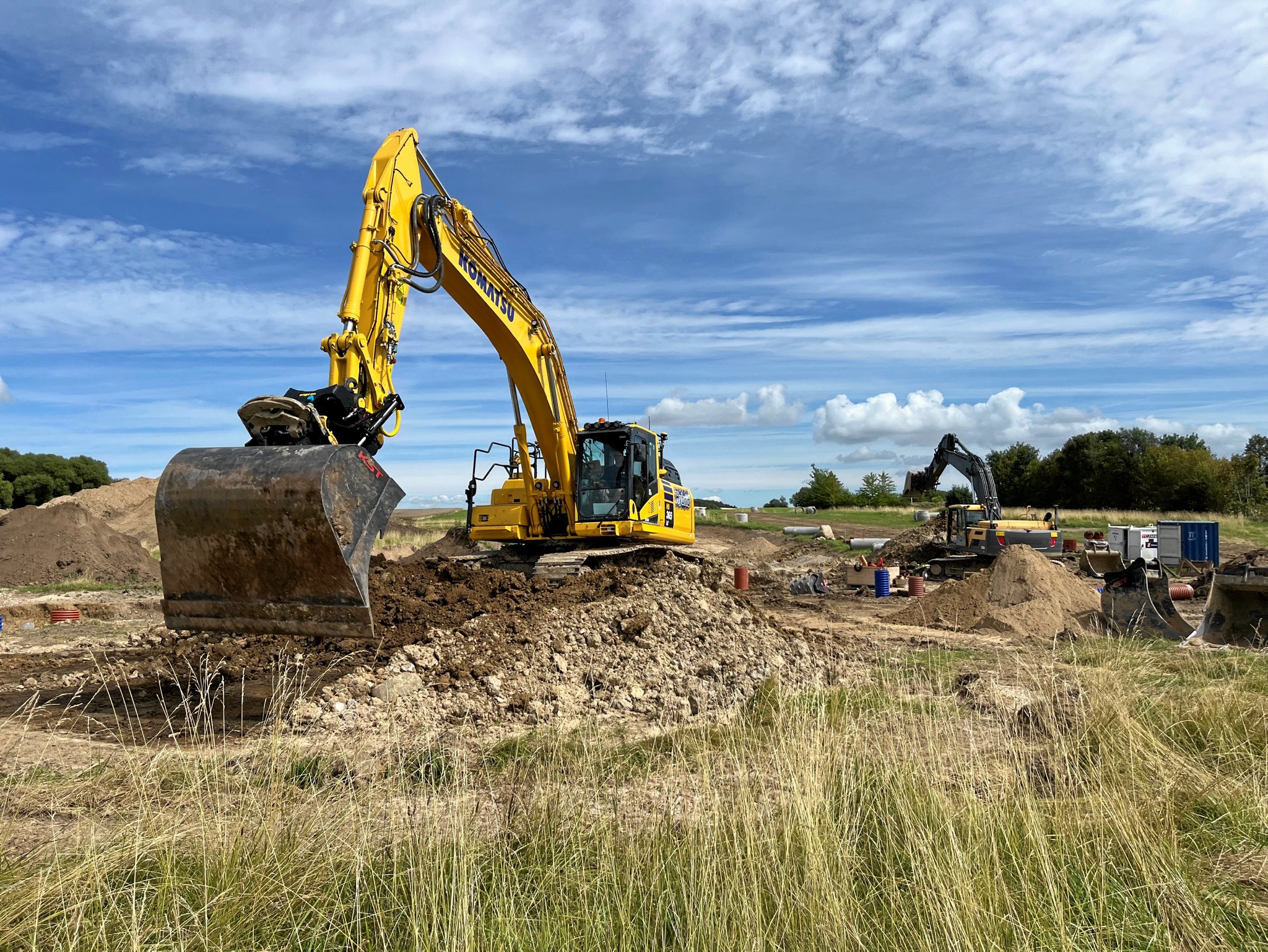 Boligprojektet ved Klosterlunden kommer til at udmunde i 136 rækkehuse.