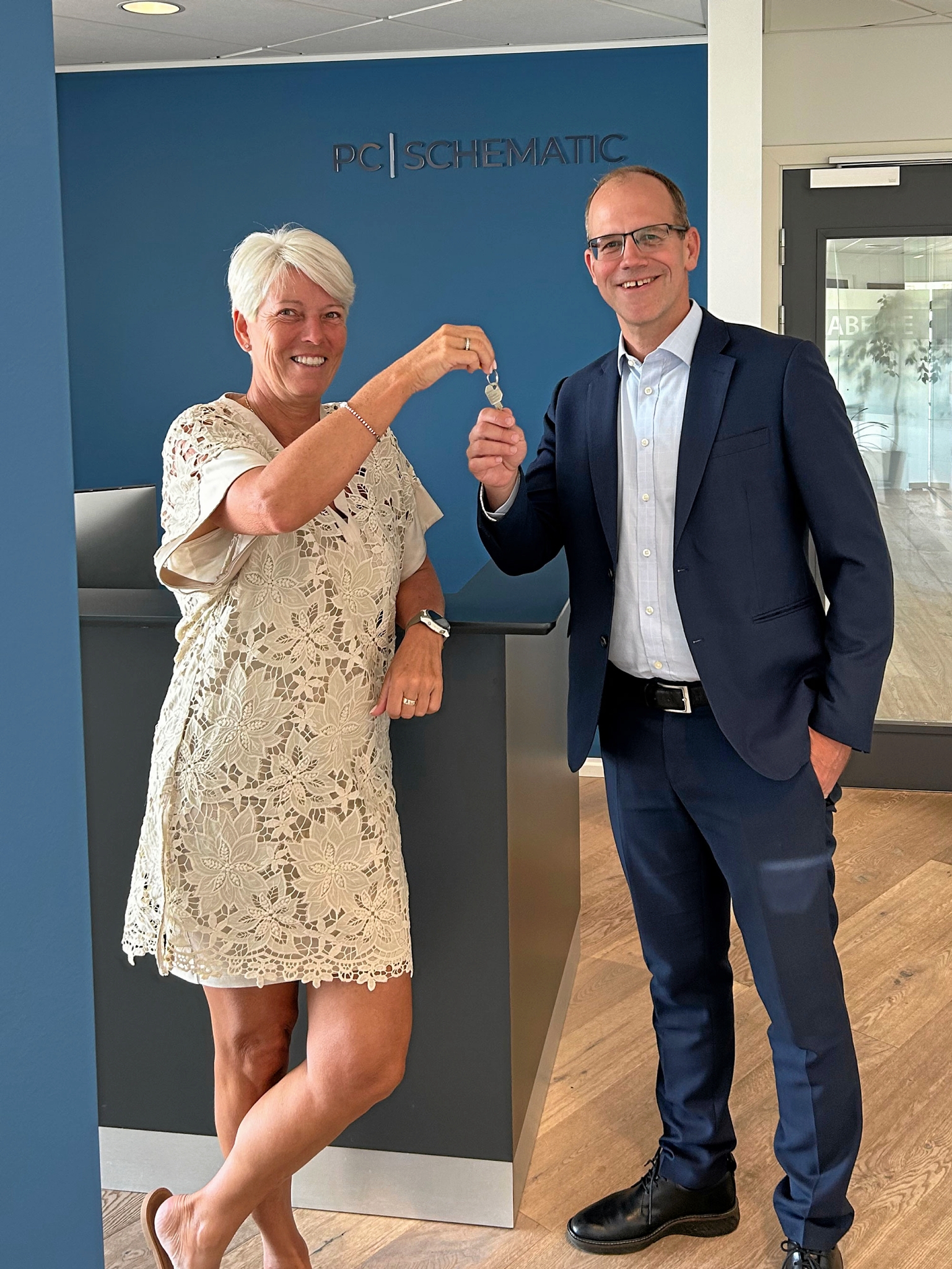 Hanne Rossen og David Hellström. - Presse Hanne Rossen og David Hellström.