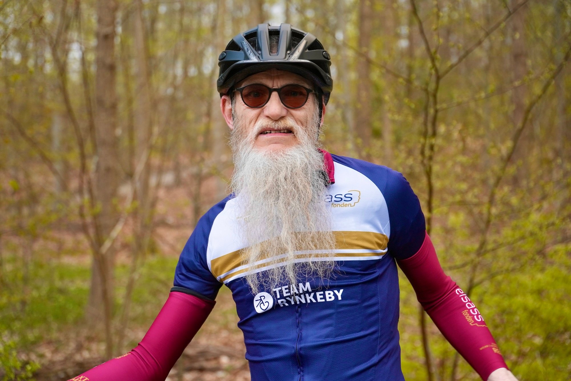 Per Baar Kæseler fra Skodsborg er en af 22 personer med medfødt hjerneskade (cerebral parese), der deltager i Tour de Elsass.