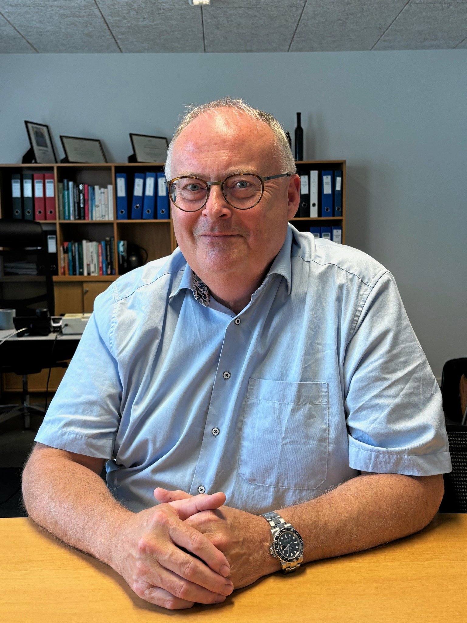 Kim Holmberg er efter mange år som økonomidirektør nu blevet den overordnede anvarlige for glasværkerne i hele Norden.