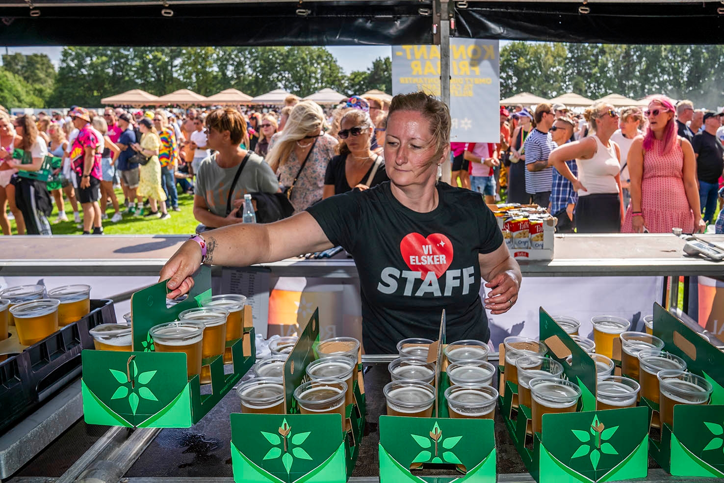 Musikfestivalen Festegnen finder sted over to dage i juni i Espelunden i Rødovre. - Jens Wollesen Musikfestivalen Festegnen finder sted over to dage i juni i Espelunden i Rødovre.