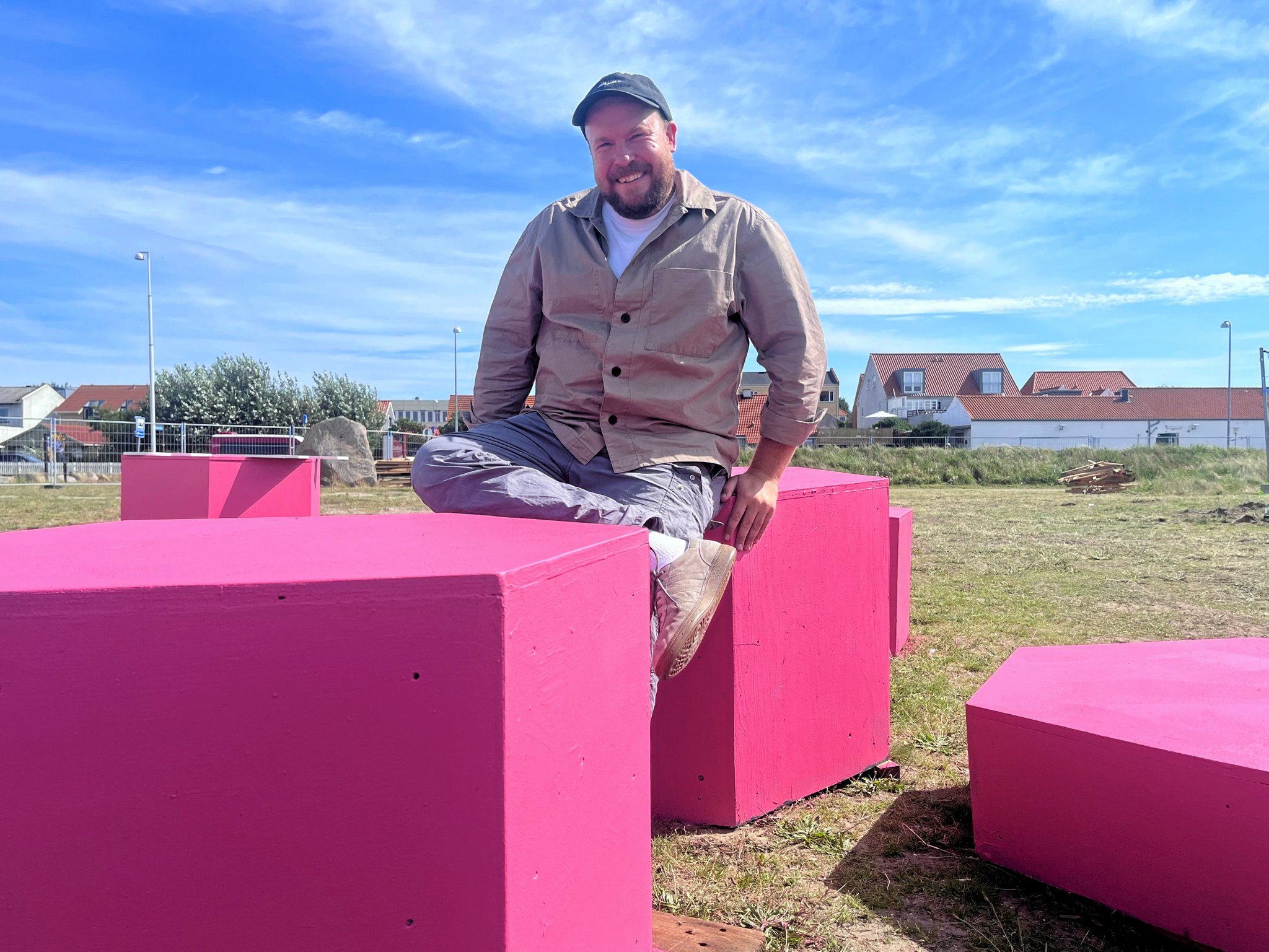 Det glæder festivalleder Mark Rydahl, at Folkely Festival har netop fået grønt lys til at opstille en teltplads på Mellemrummet