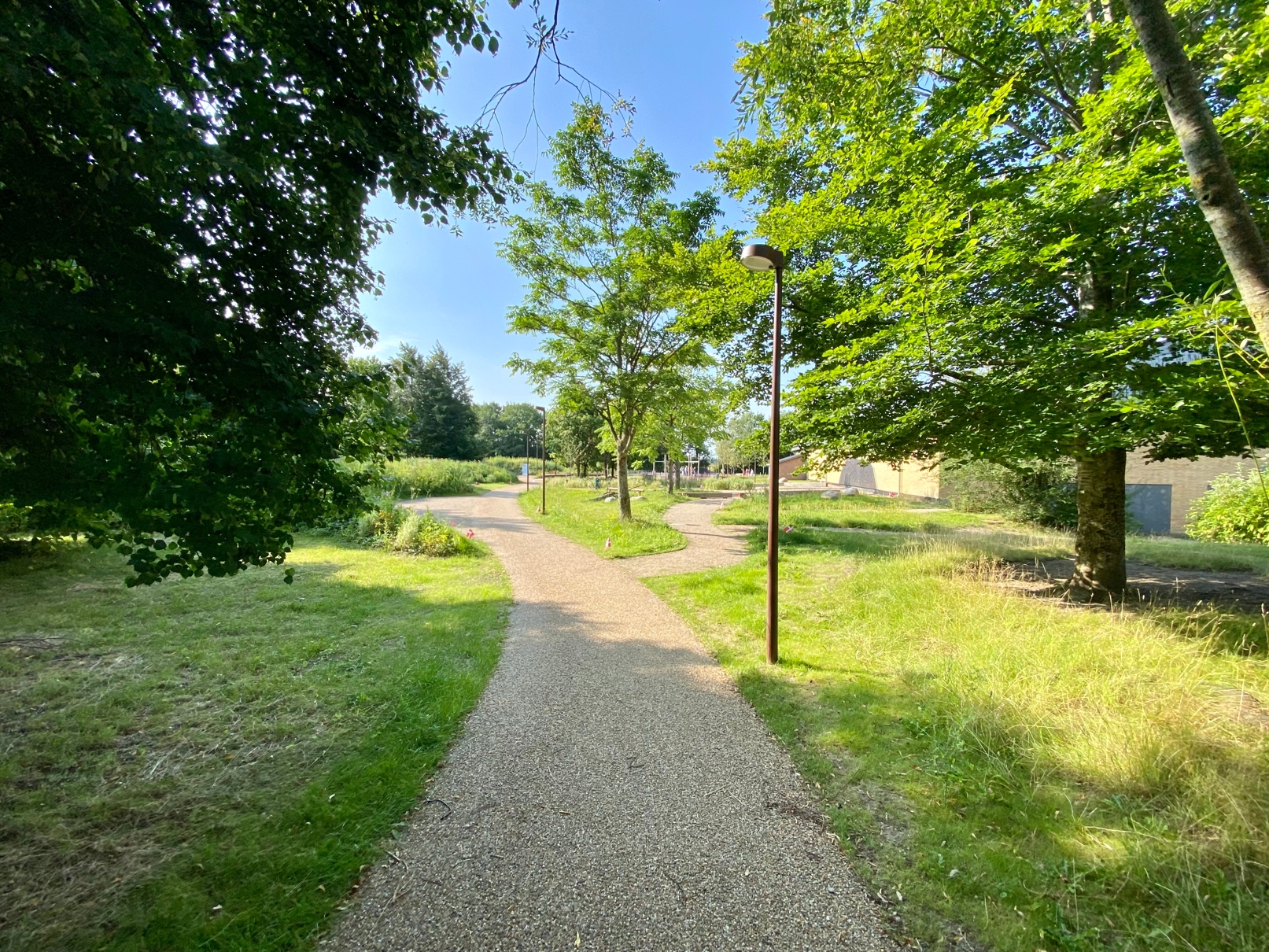 Området er blevet noget mere indbydende med både stier, bænke og beplantning. - Privatfoto Området er blevet noget mere indbydende med både stier, bænke og beplantning.