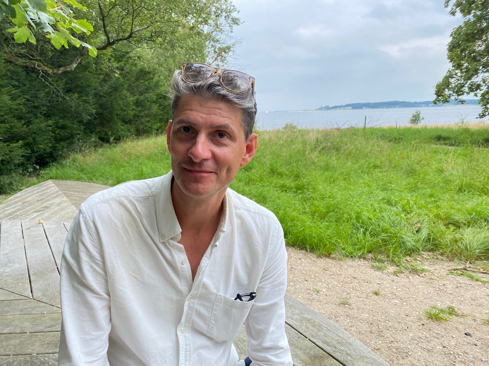 Sammen med bestyrelsesleder Kristine Kern appellerer direktør Christian Skovbjerg Jensen til byrådet om at genoverveje beskæringen af tilskuddet til Museet for Samtidskunst.