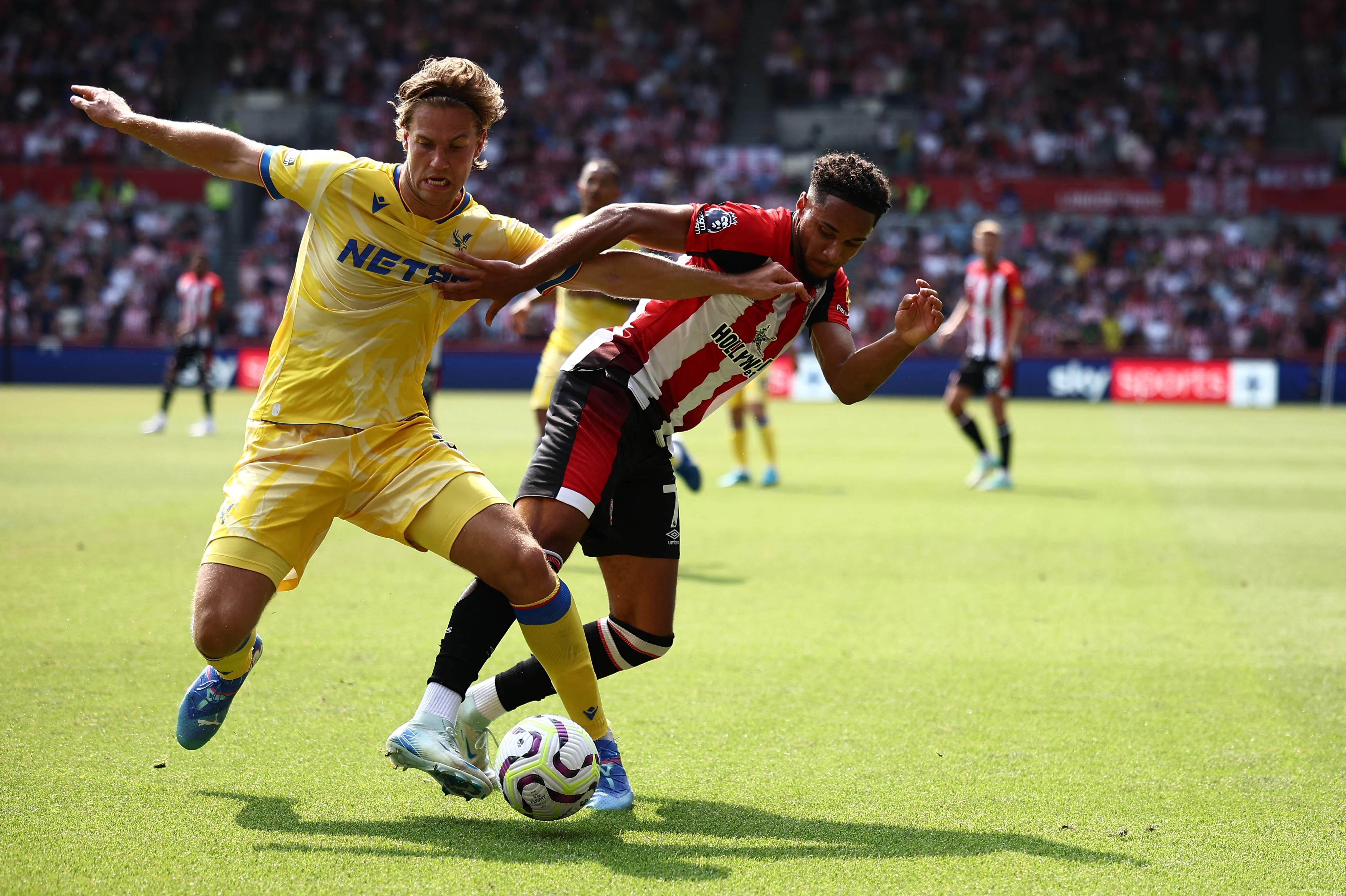 Joachim Andersen spillede for Fulham som lejesvend i sæsonen 2020/21. (Arkivfoto).
