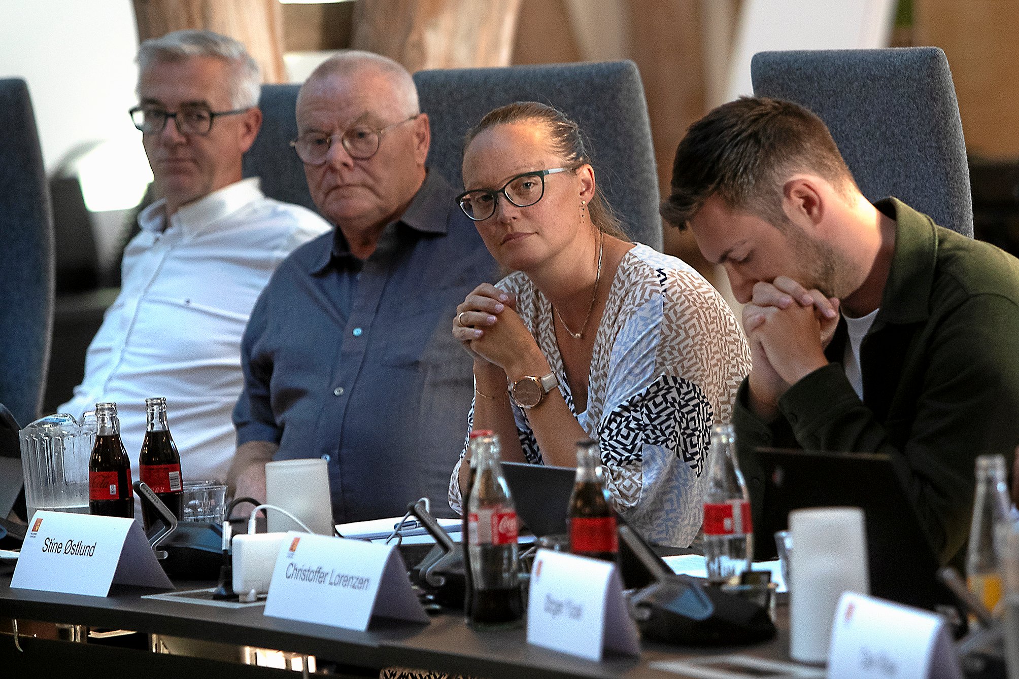 - Vi er super taknemmelige, glade og stolte over, at vi i forbindelse med dette års budgetforhandlinger har besluttet rammerne for den nye skole, skriver Stine Østlund (K).