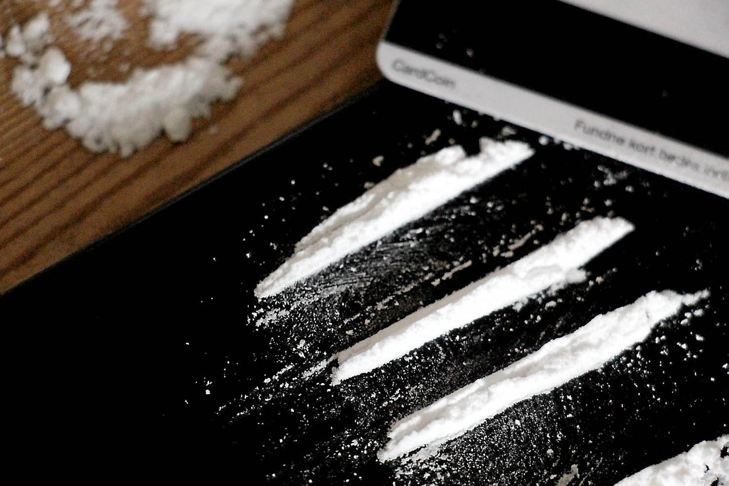 11 gram kokain fordelt i små poser var blandt det, politiet fandt.