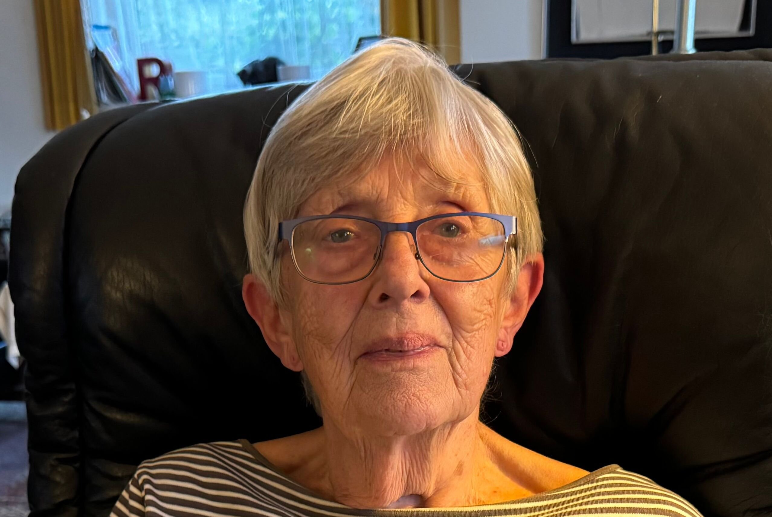 Rita stolede blindt på manden, og pludselig havde hun mistet meget af sit kæreste eje.