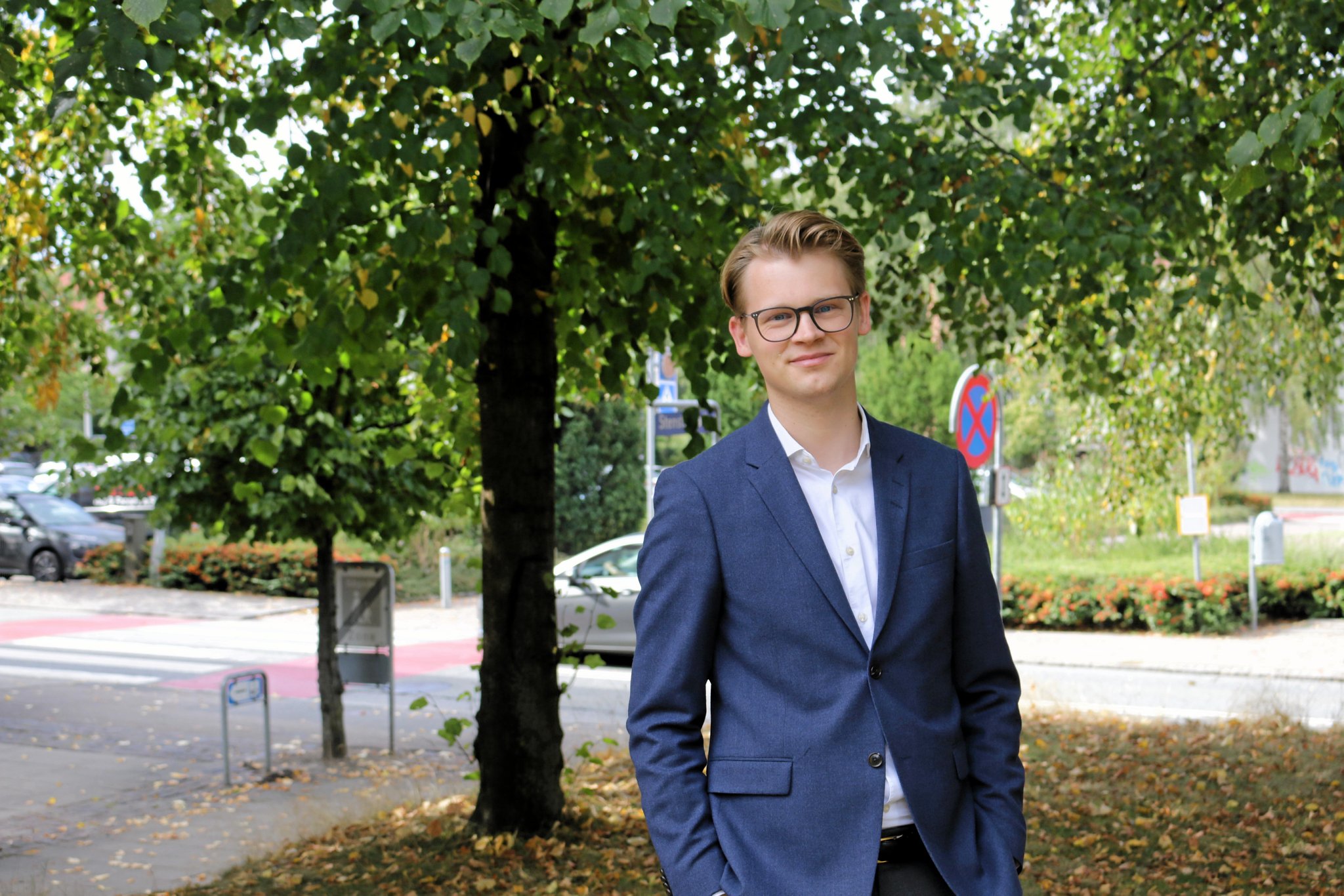 Nikolaj Bjørk Christensen (V) er udvalgsformand for Familie-, Børne- og Uddannelsesudvalget i Slagelse Kommune.