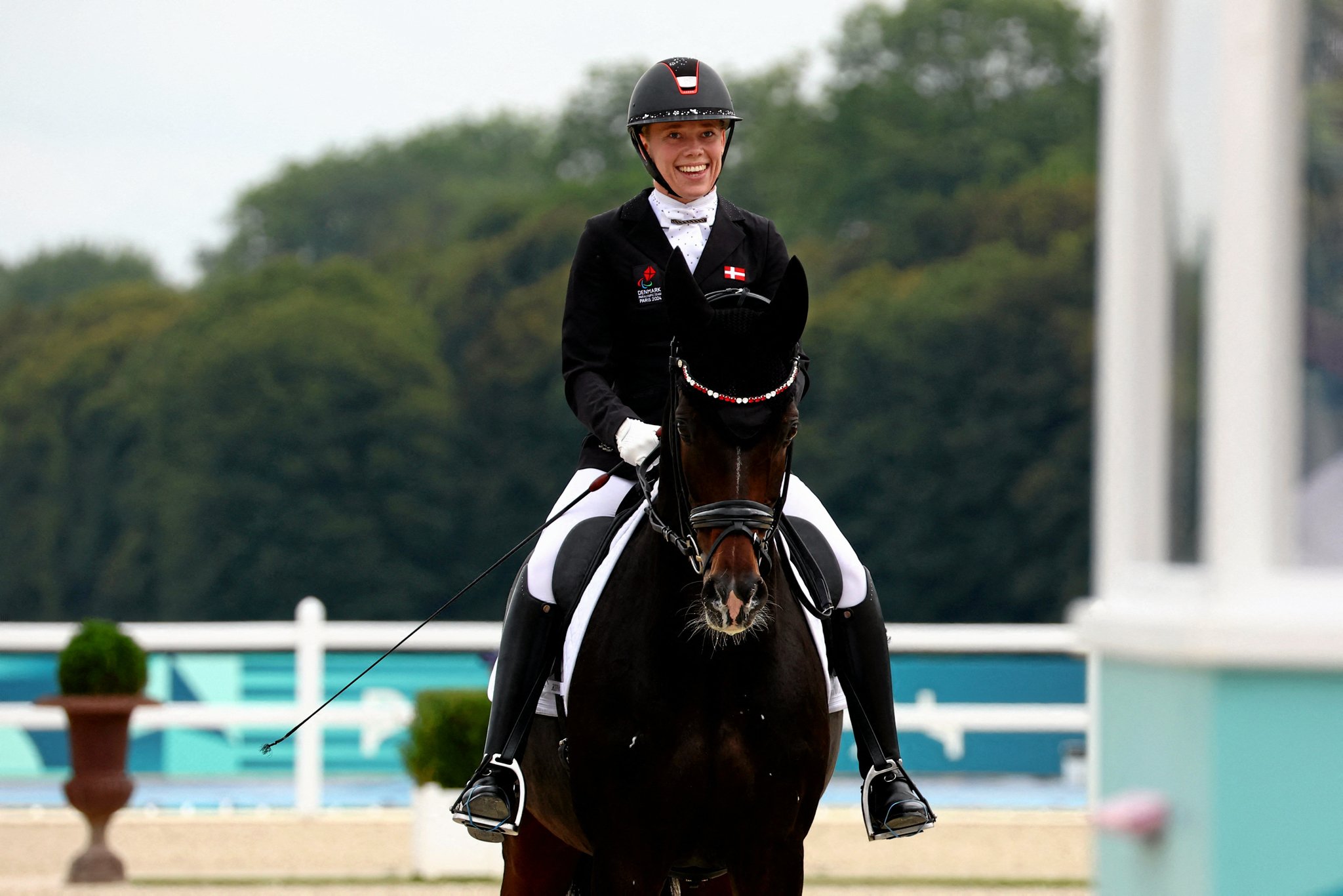 Katrine Kristensen var tæt på at tage sin anden medalje ved de paralympiske lege.