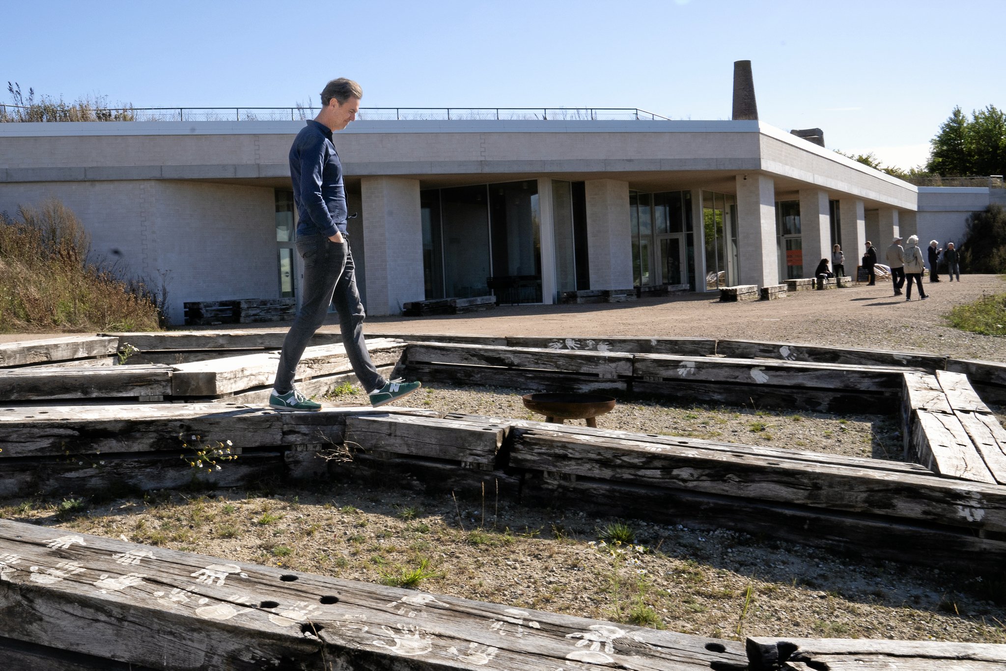 Direktør for Stevns Klint Experience, Rune Erbs Ledet. Stevns Klint Experience og Rødvig Kulturnetværk har indgået et nyt samarbejde.