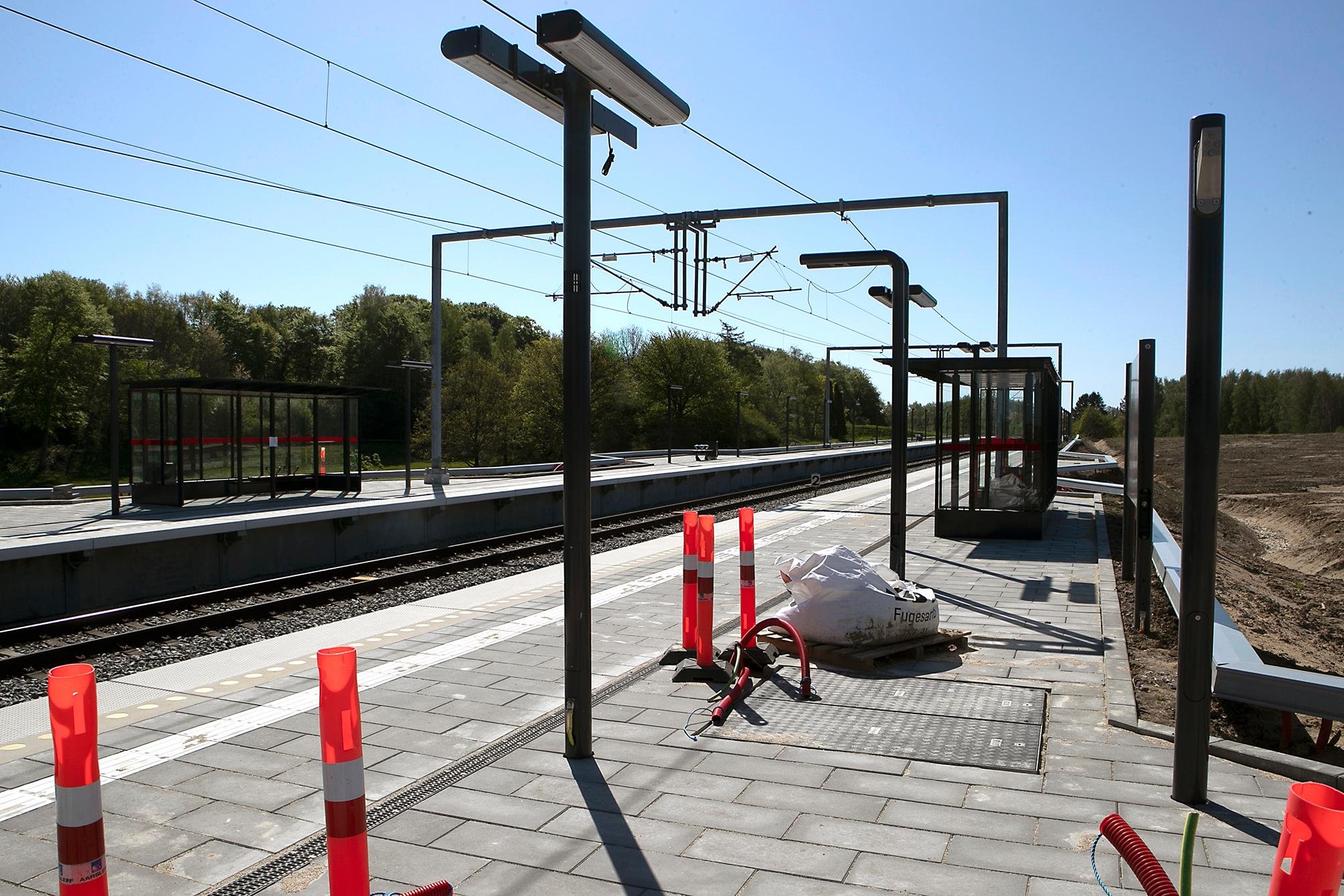 S-togsbanen skal efter planen sluttes til Nordbanen ved den nye Favrholm Station uden for Hillerød.