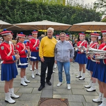 Vedbæk Garden, Jack Otte Kristensen og borgmesteren ved åbningen af årets kulturnat. - Vedbæk Garden Vedbæk Garden, Jack Otte Kristensen og borgmesteren ved åbningen af årets kulturnat.