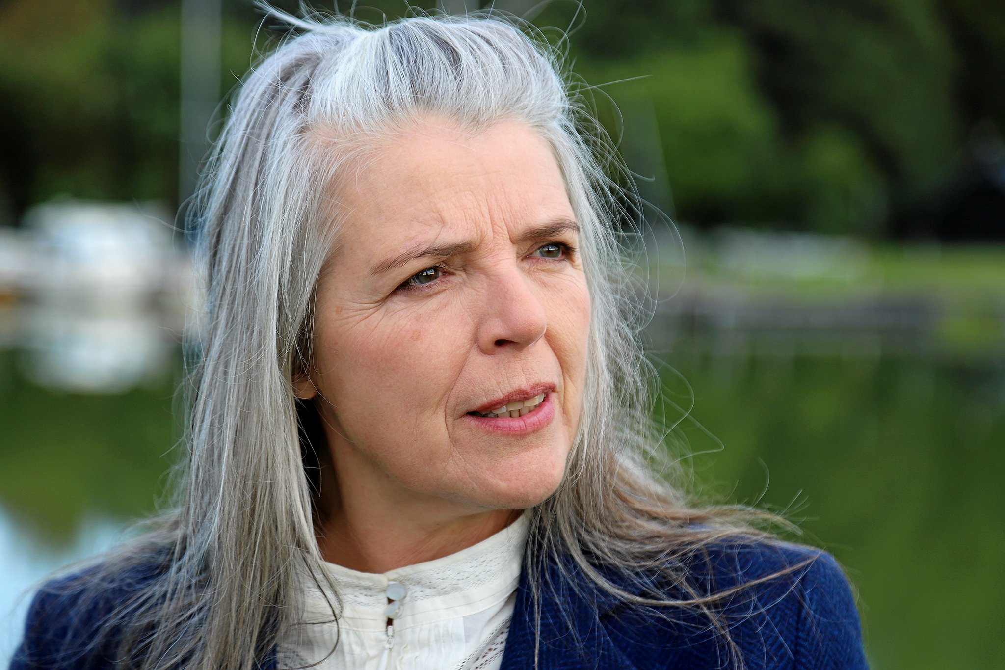 Skuespiller Lotte Andersen er talsmand og forperson for foreningen Folkemødet Ren Arresø.