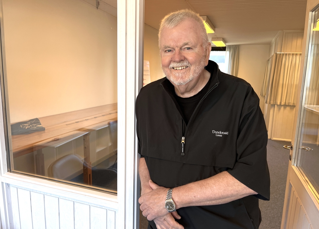 Leif Tullberg startede DSV i 1976 i lokaler på bopælen i Skuldelev. - Henrik Helmer Petersen Leif Tullberg startede DSV i 1976 i lokaler på bopælen i Skuldelev.