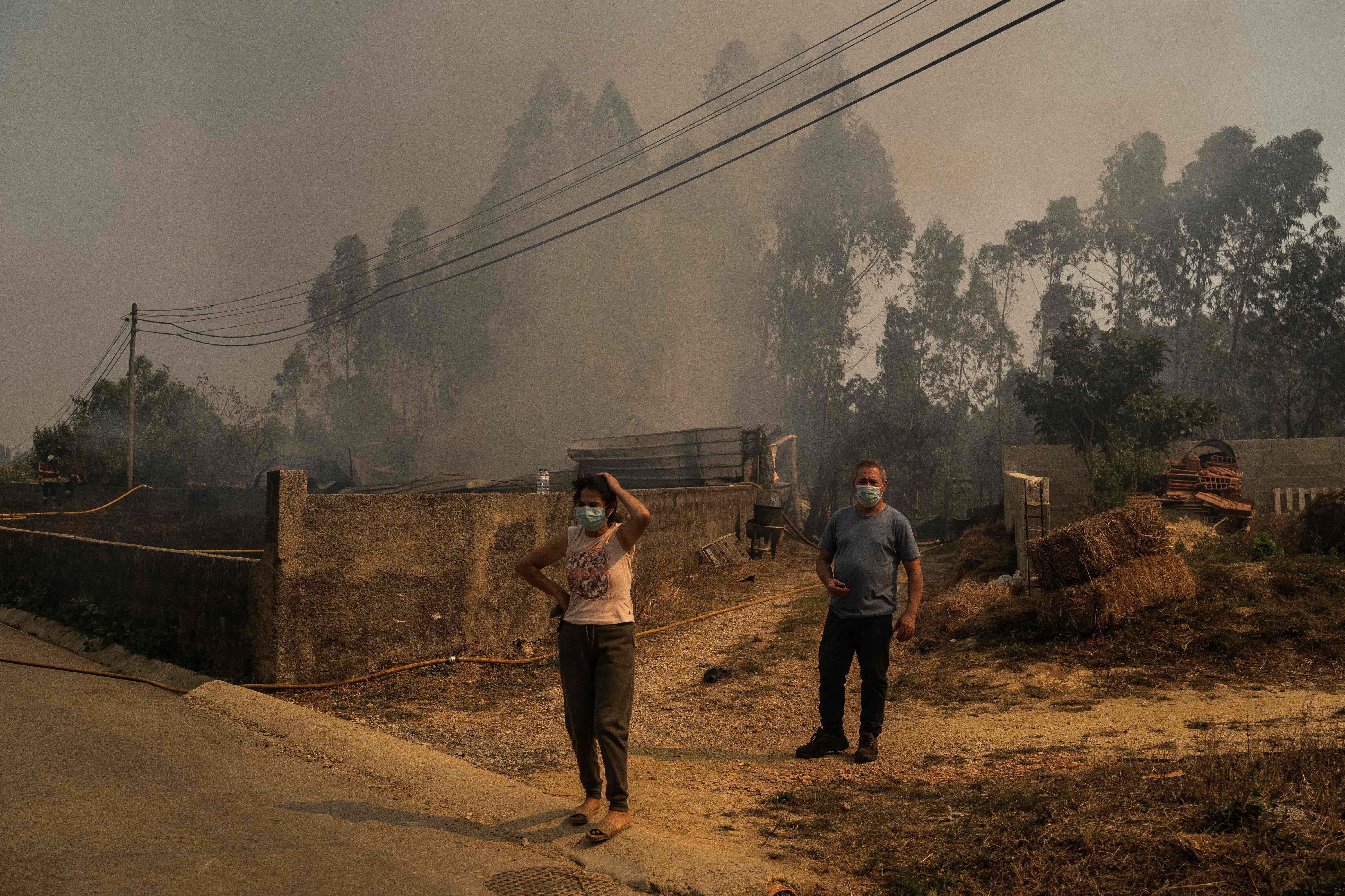 Ifølge politiet i Portugal er nogle af brandene blevet påsat af brandstiftere.
