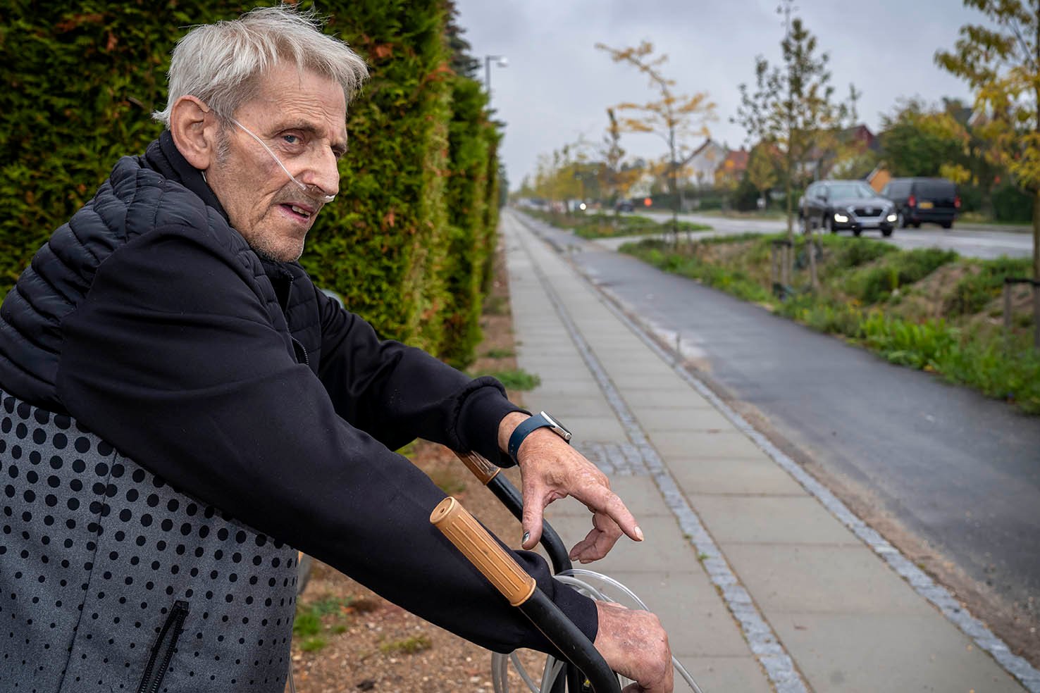 Ikke nok med, at Jan Saxtorph er alvorligt syg, så kan han ikke længere få besøg af alle sine børn på samme tid.