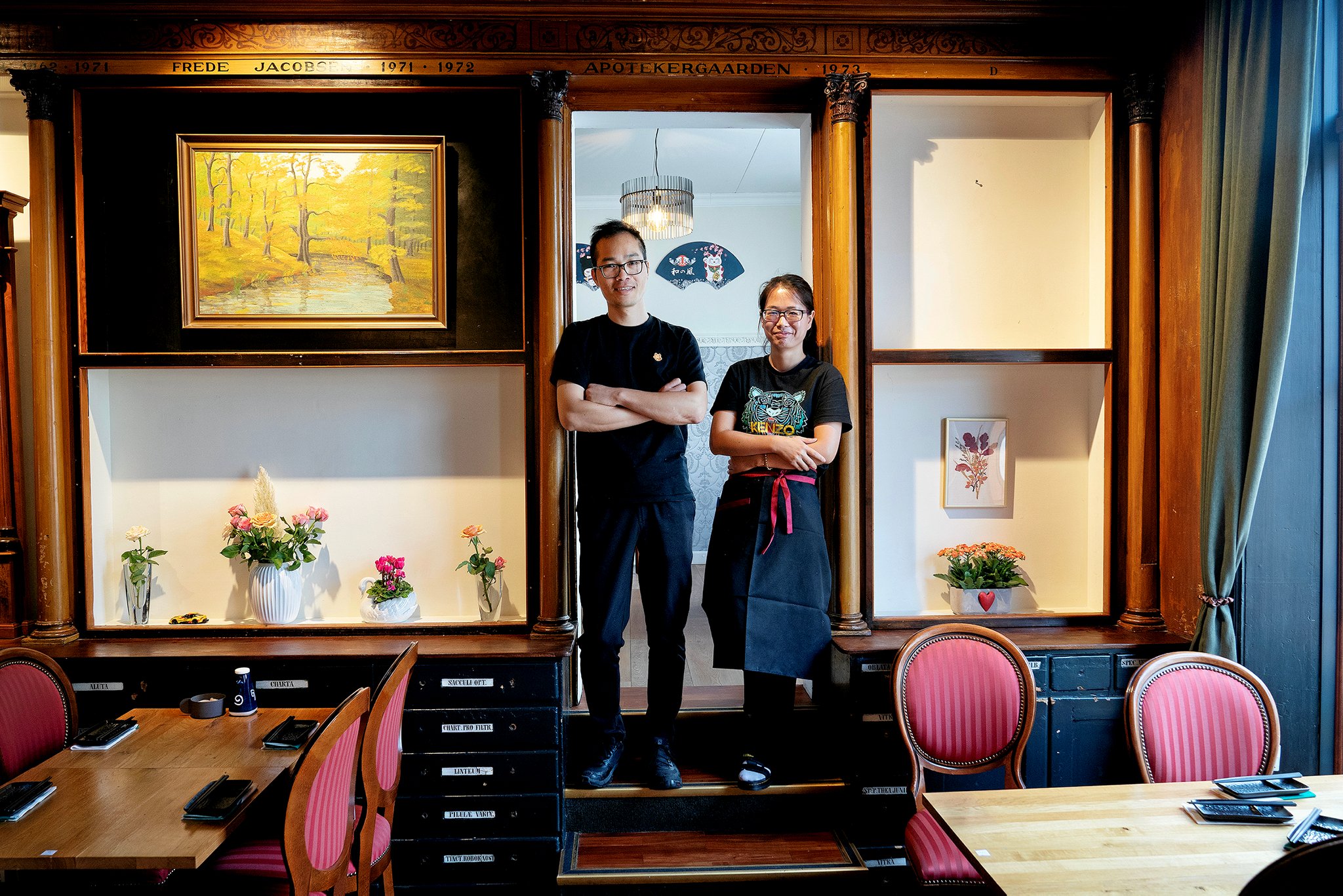 Wei Lin og Mingxia Weng stammer oprindeligt fra Kina, og de har store ambitioner.