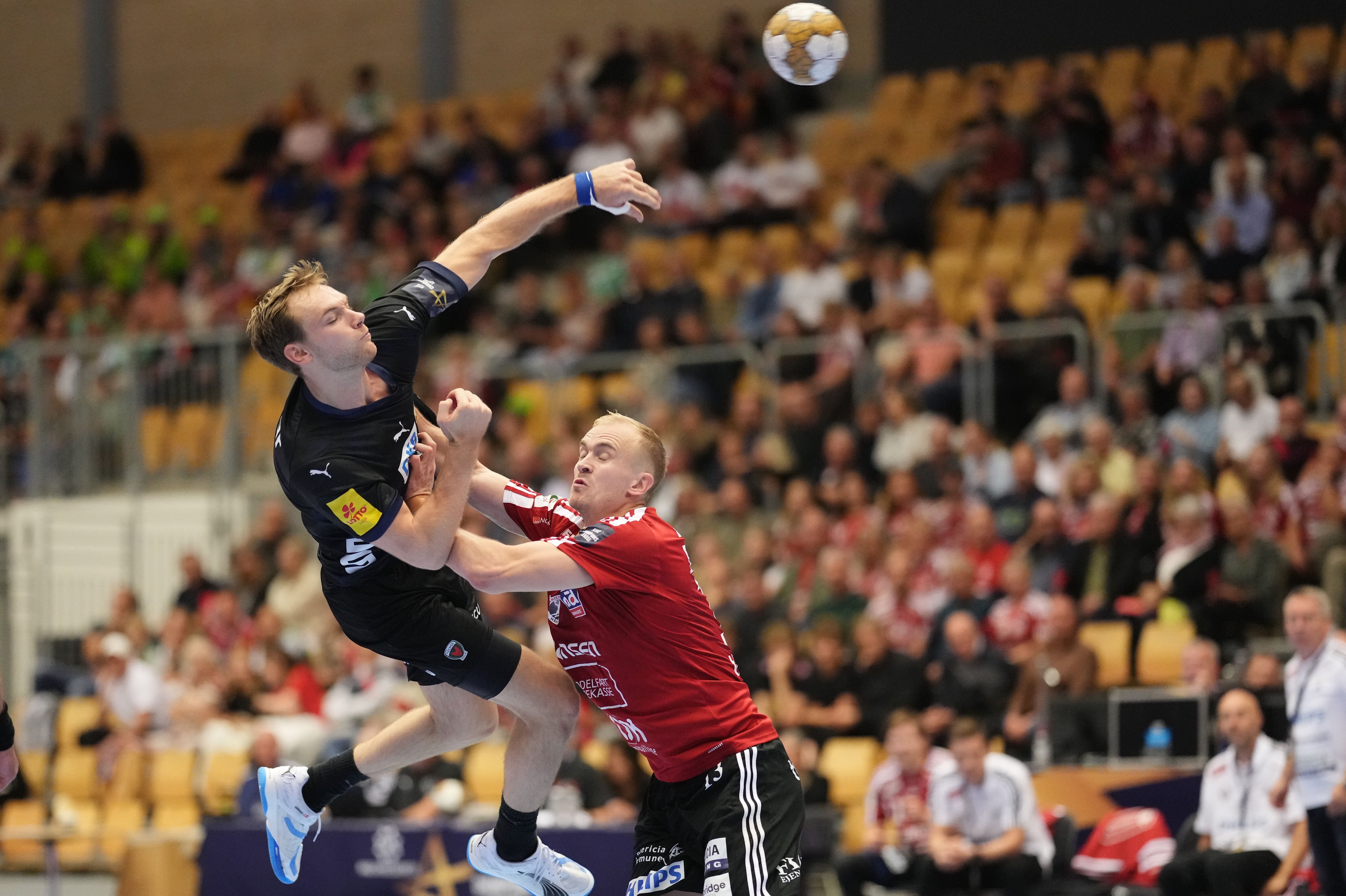 Mathias Gidsel og Füchse Berlin vandt sikkert i Odense, hvor Fredericia har hjemmebane i Champions League.