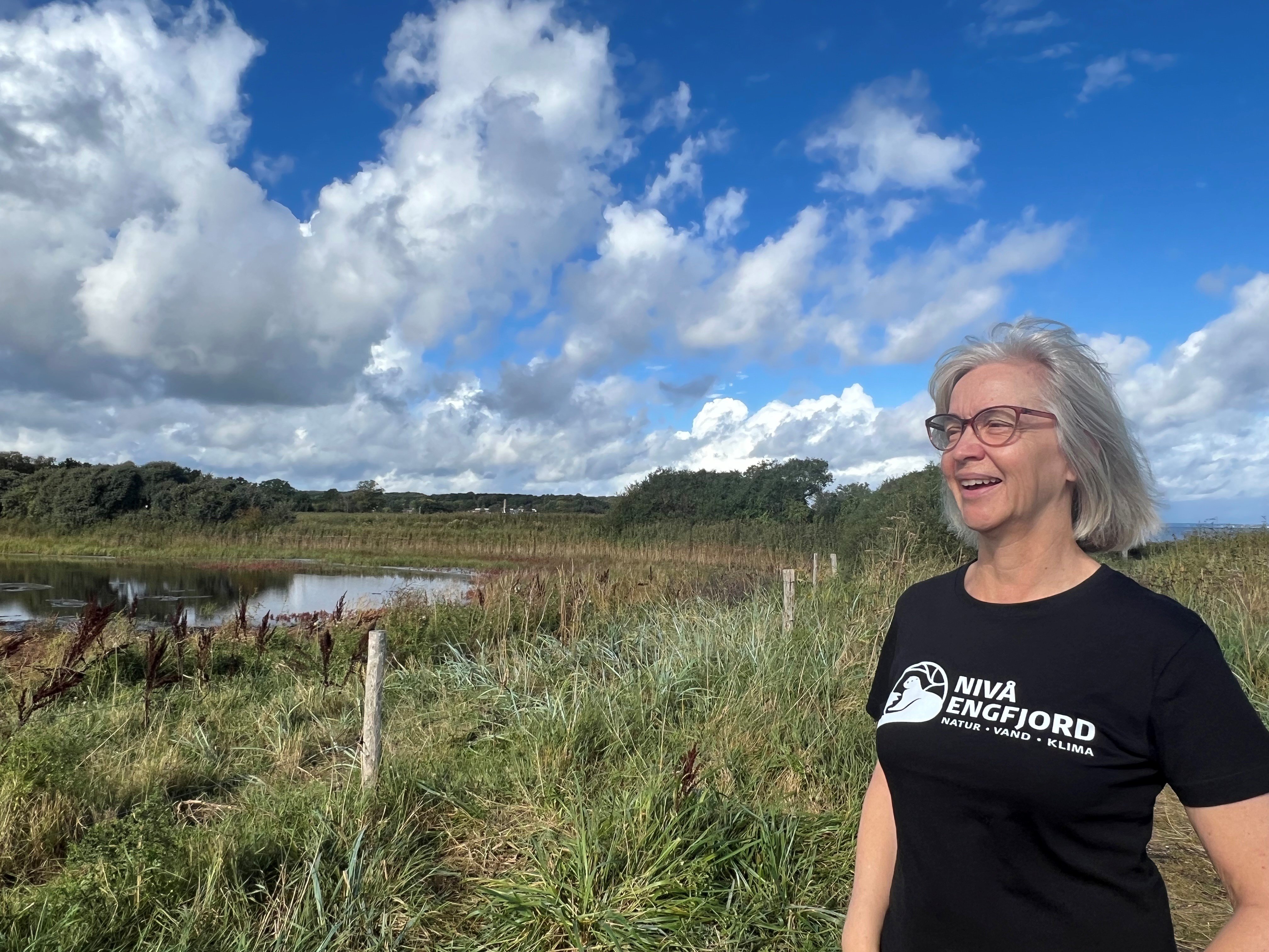 Nivå Engfjord er et projekt, der handler om, at vi skal have en rigere natur og fremme biodiversiteten, fortæller Hanne Berg (SF).