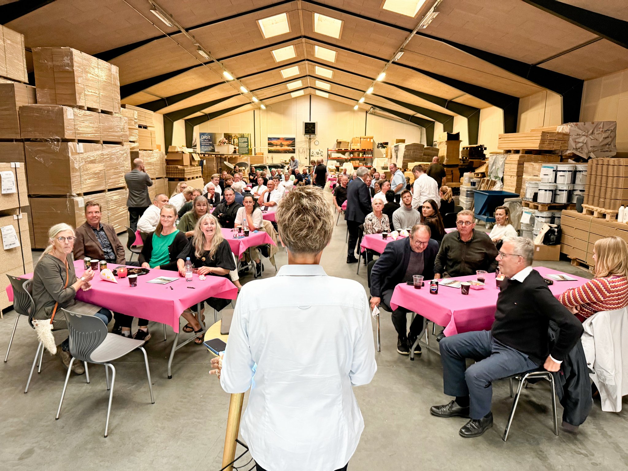 85 bedemænd fra hele landet var med til præsentationen i Harrested.