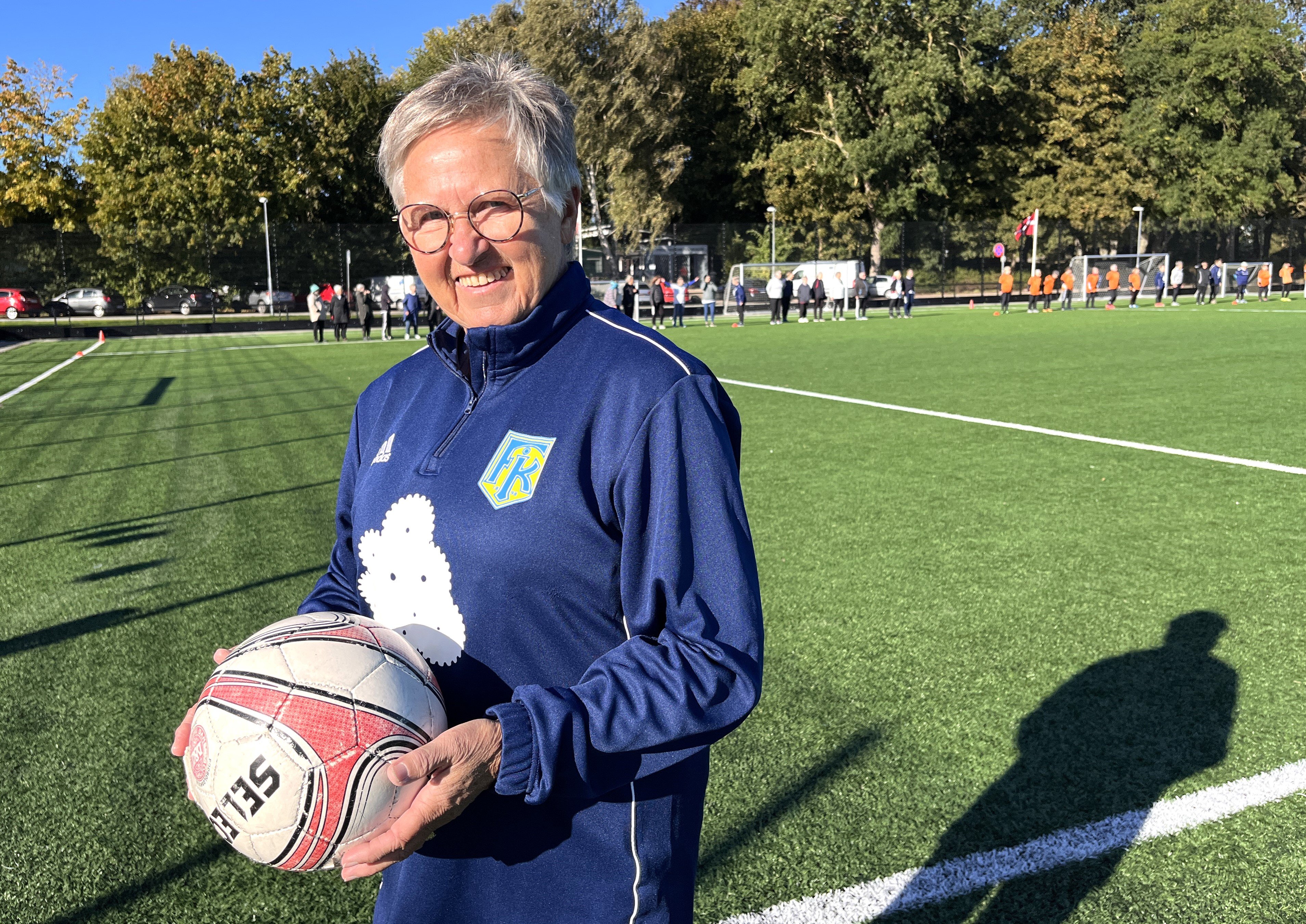 Aase Hansen havde aldrig spillet fodbold, da hendes læge gav hende en dårlig besked.