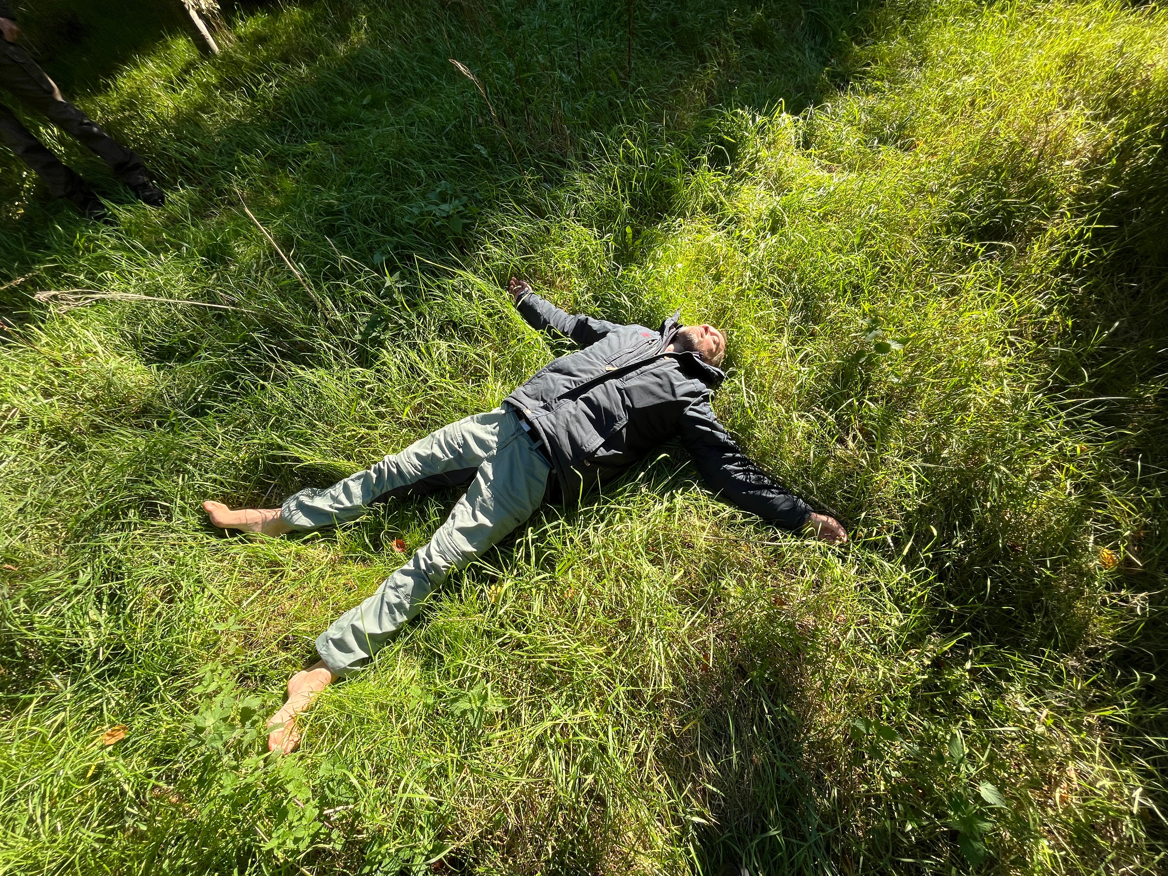 Lars Heiselberg elsker at skovbade. Det handler for ham ikke om at komme ud i naturen, men om at være i naturen.
