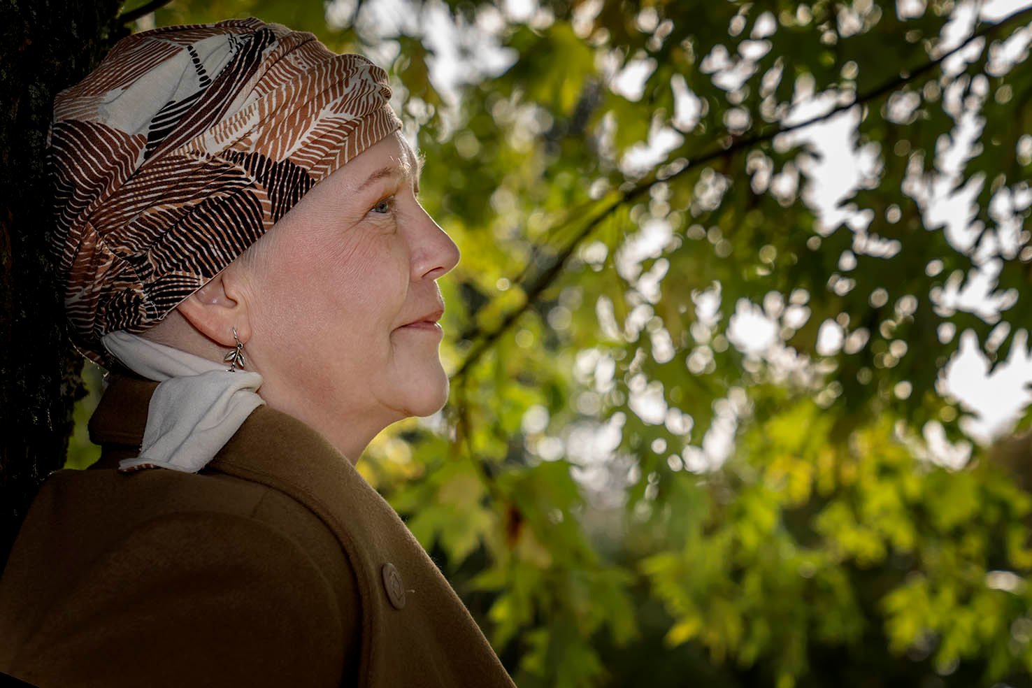 Charlotte Fobian-Madsen har brystkræft og går til behandling tre gange om ugen.